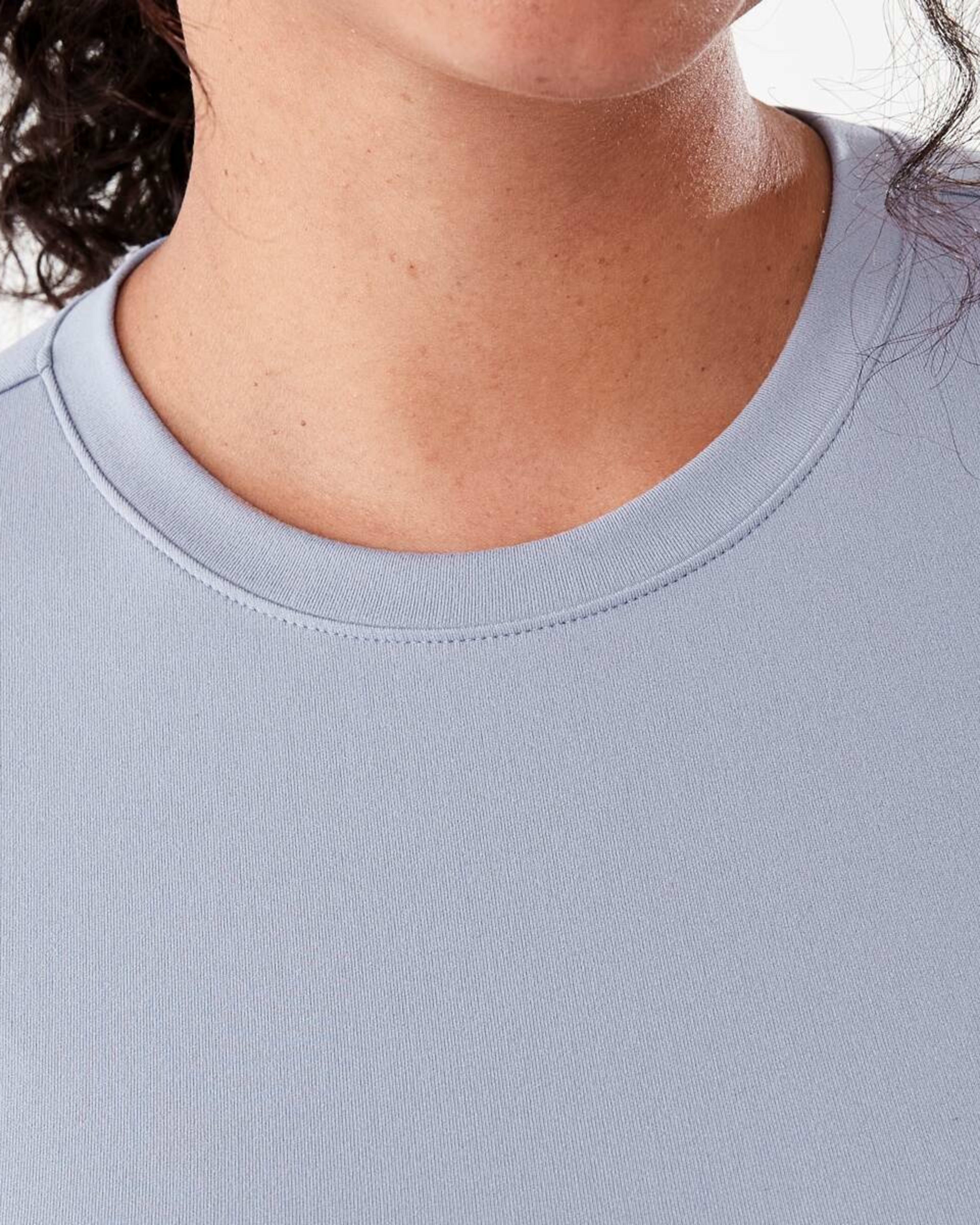 5 Active Womens Long Sleeve Ultrasoft Top Pur Muted, 5 of 6