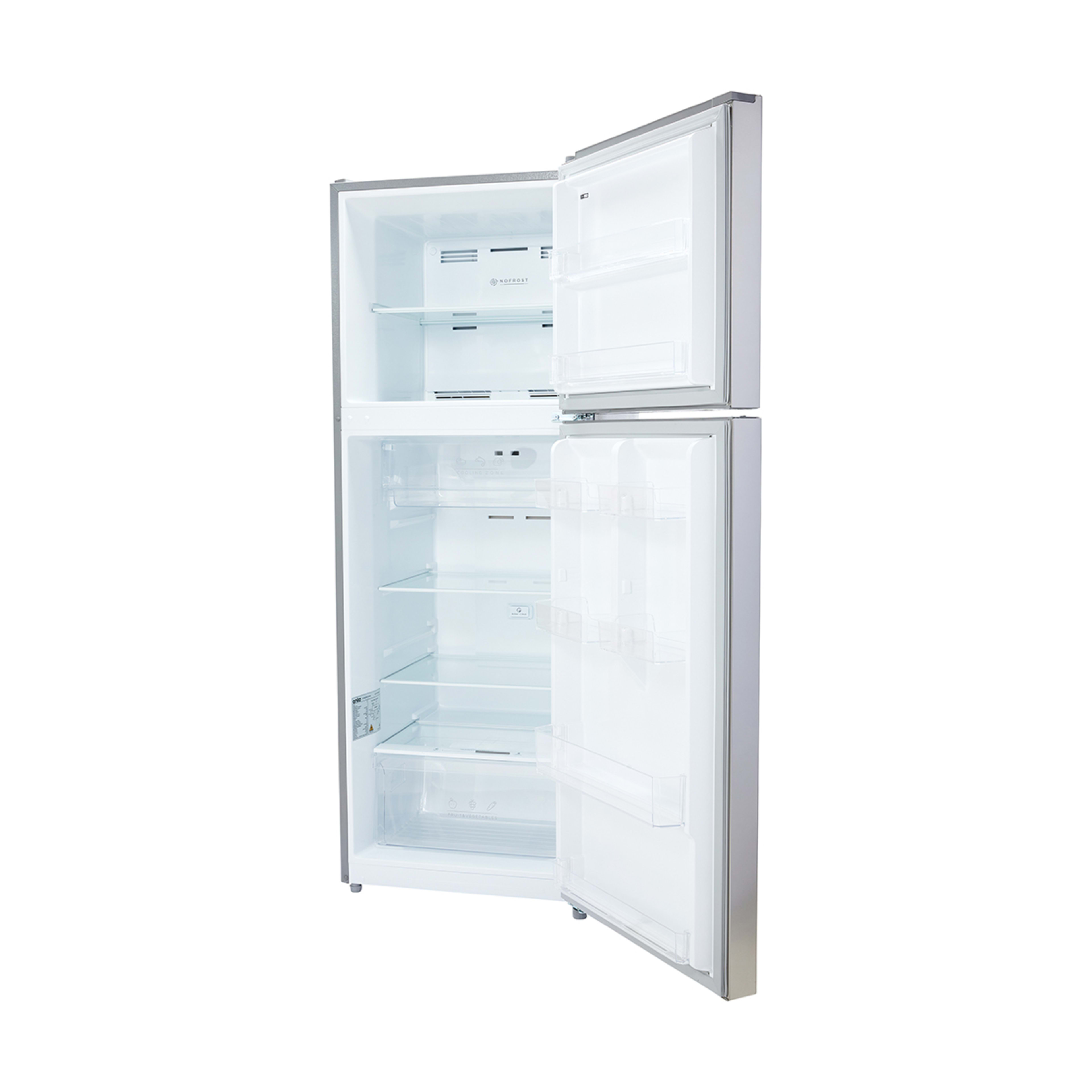 314L Top Mount Fridge Stainless Steel Kmart