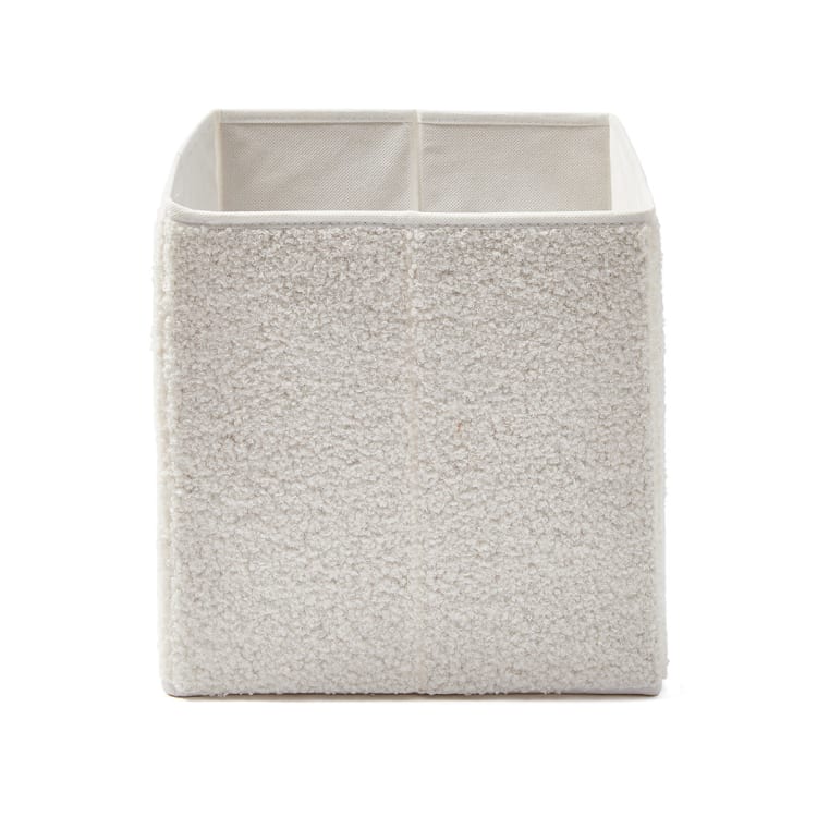 Collapsible Storage Cube Boucle Kmart