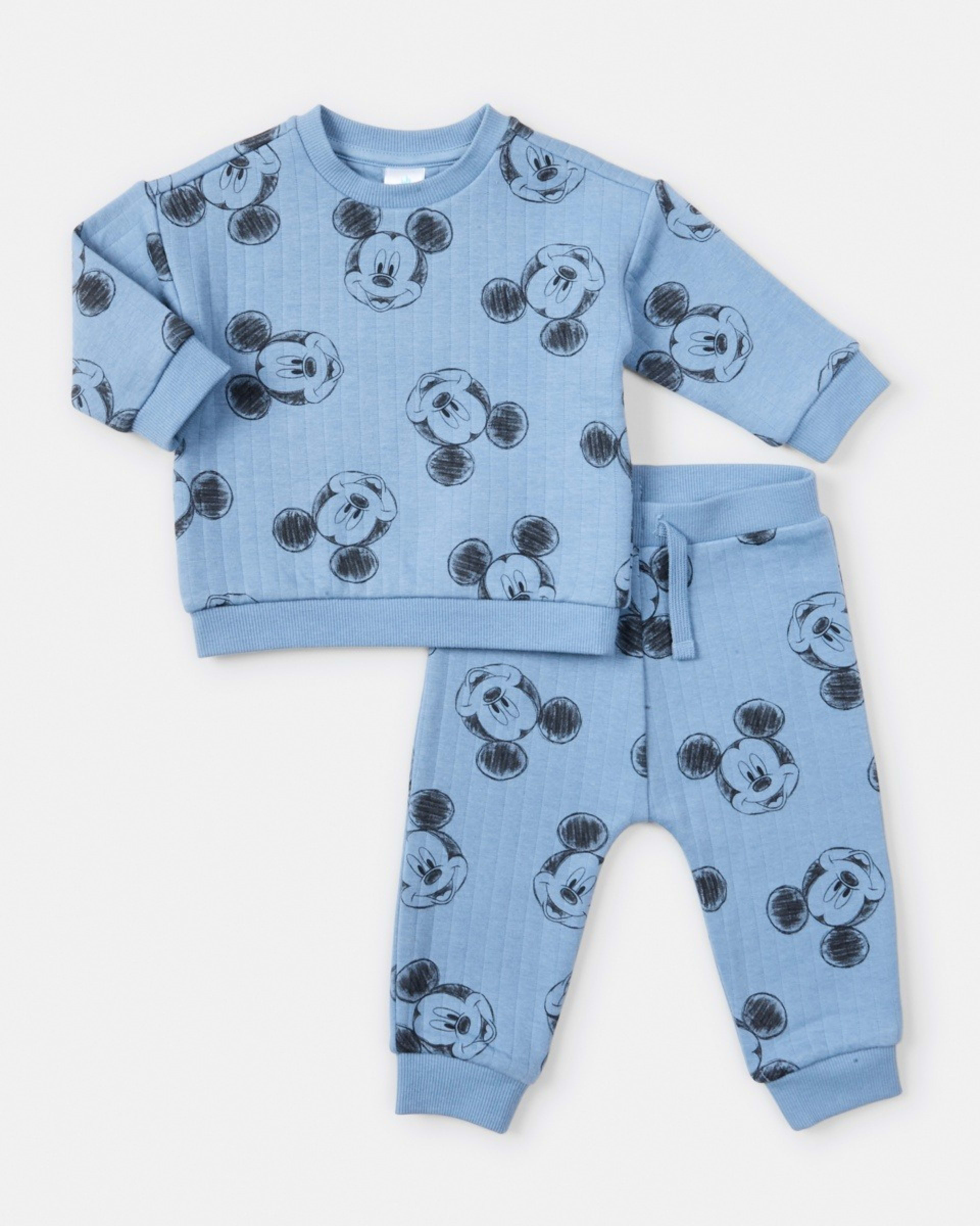 1 Mickey License Sweat Set Navy Mickey, 1 of 6