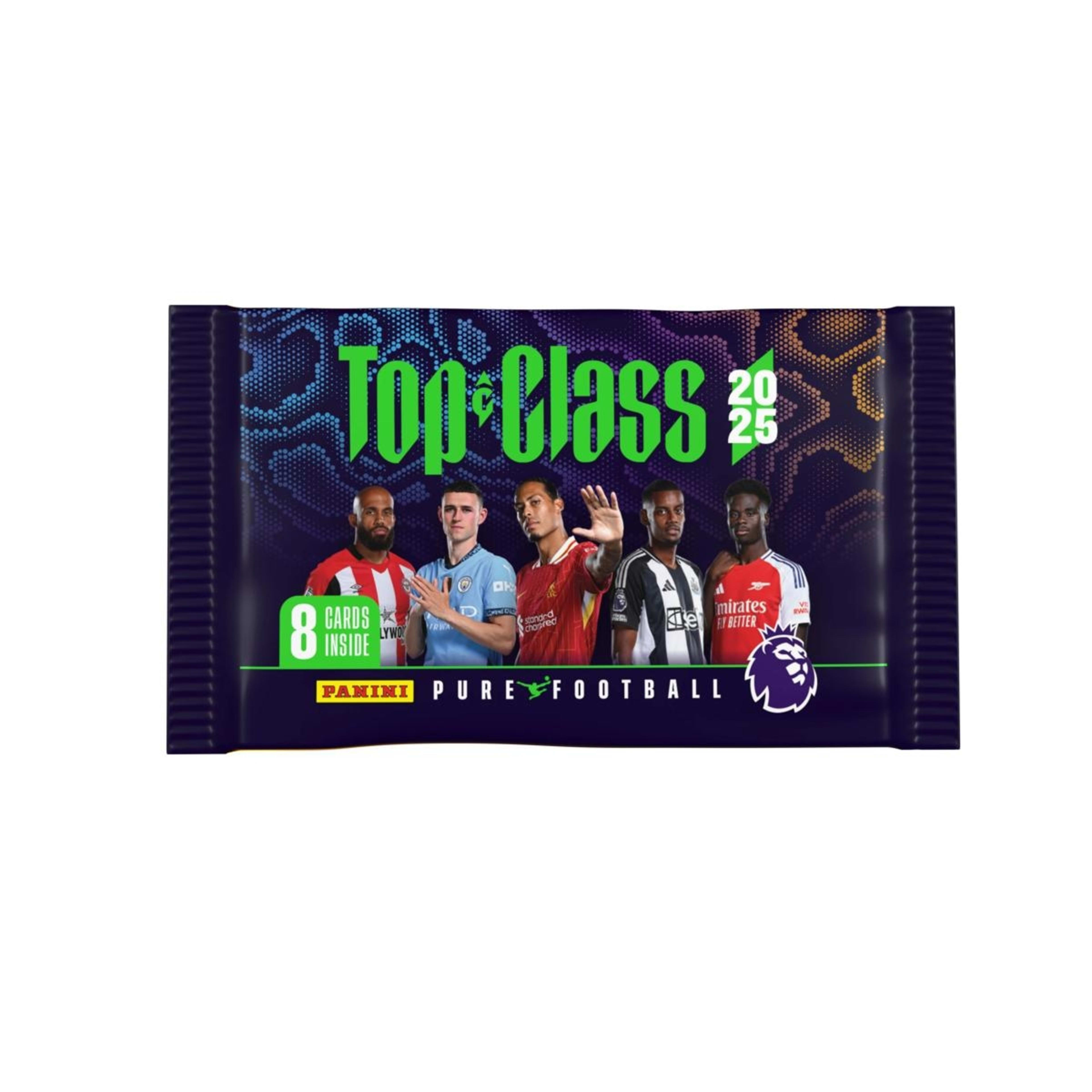 1 Panini Pure Football Top Class 2025 Official Trading Card Booster Pack