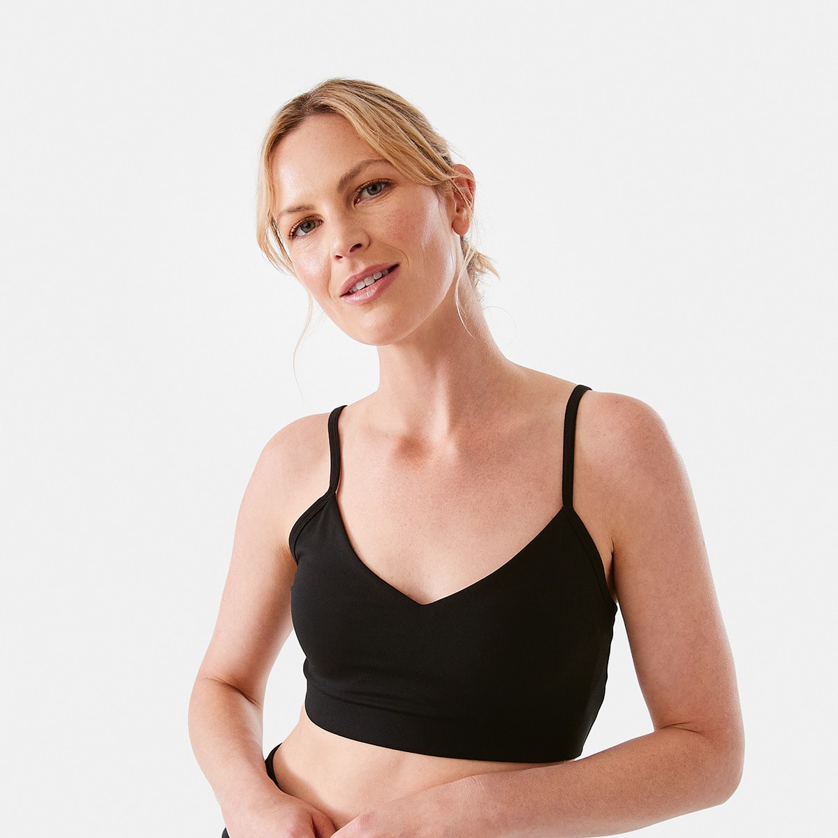 Kmart  Active Womens Core Strappy Crop Top - PriceGrabber