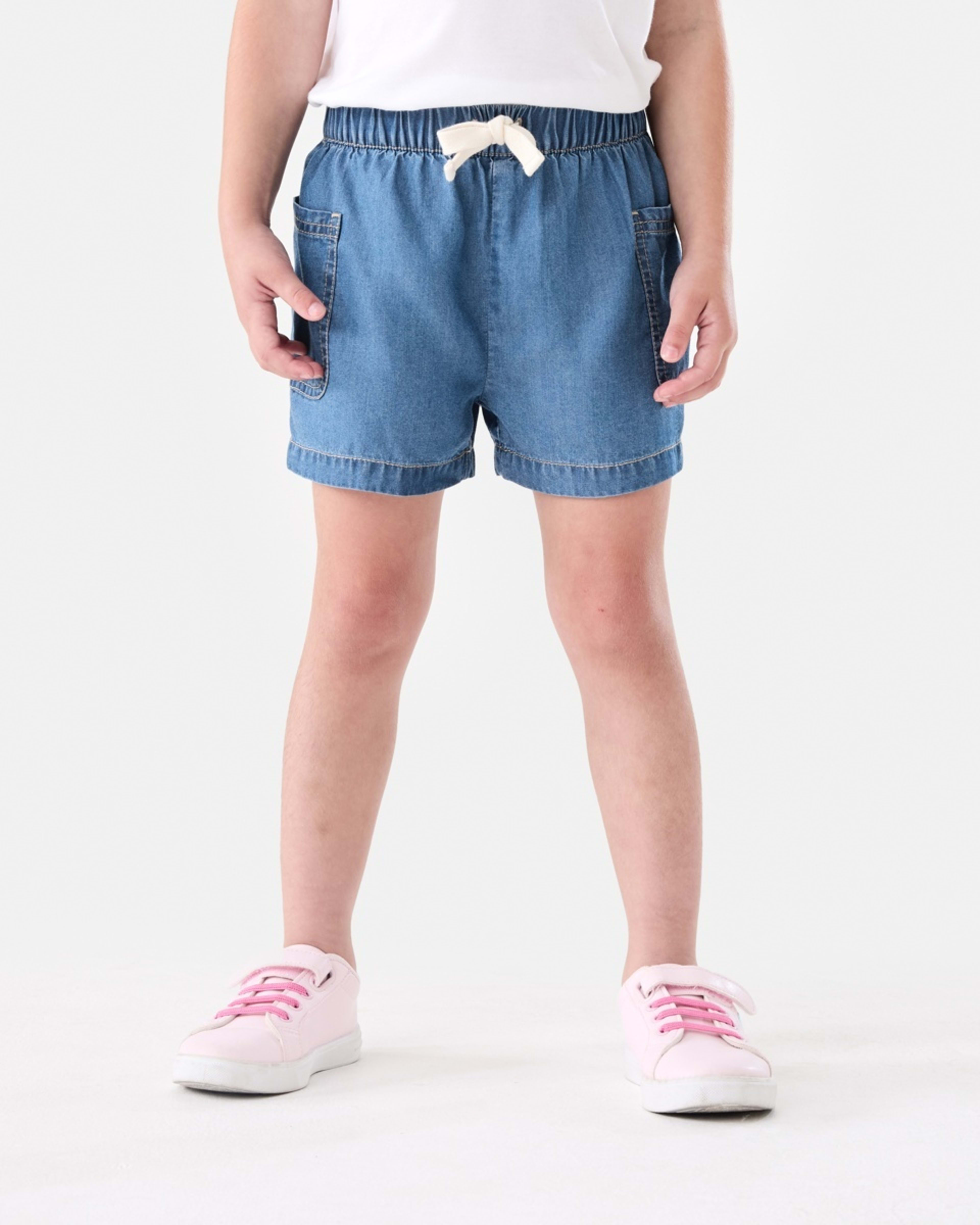 1 Cargo Shorts Chambray