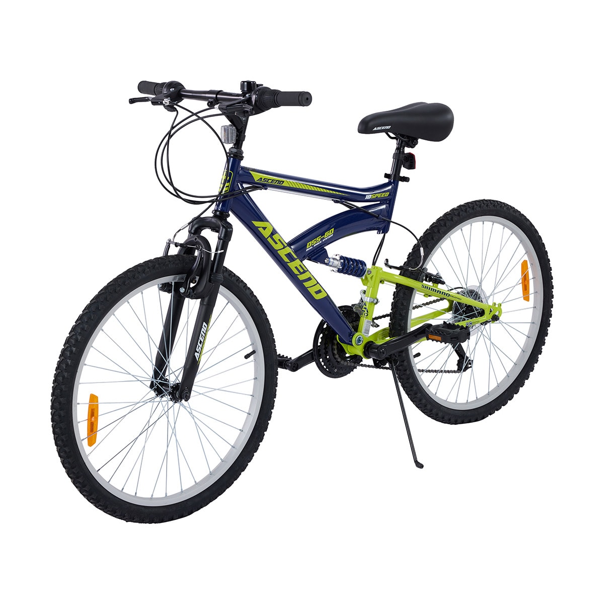 kmart dual suspension bike