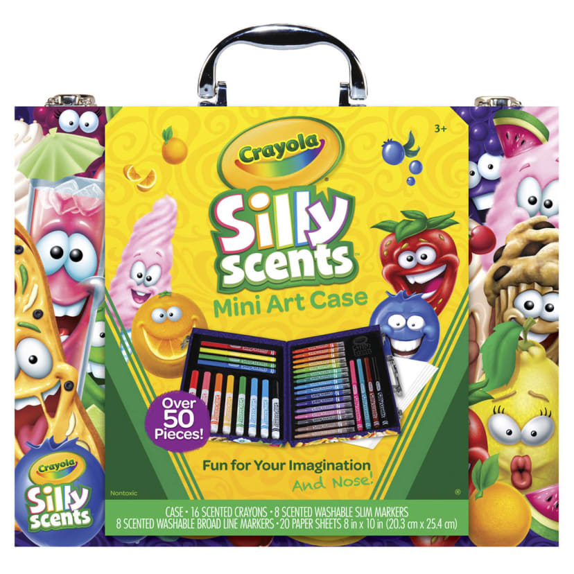 Crayola Silly Scents Mini Art Case Kmart