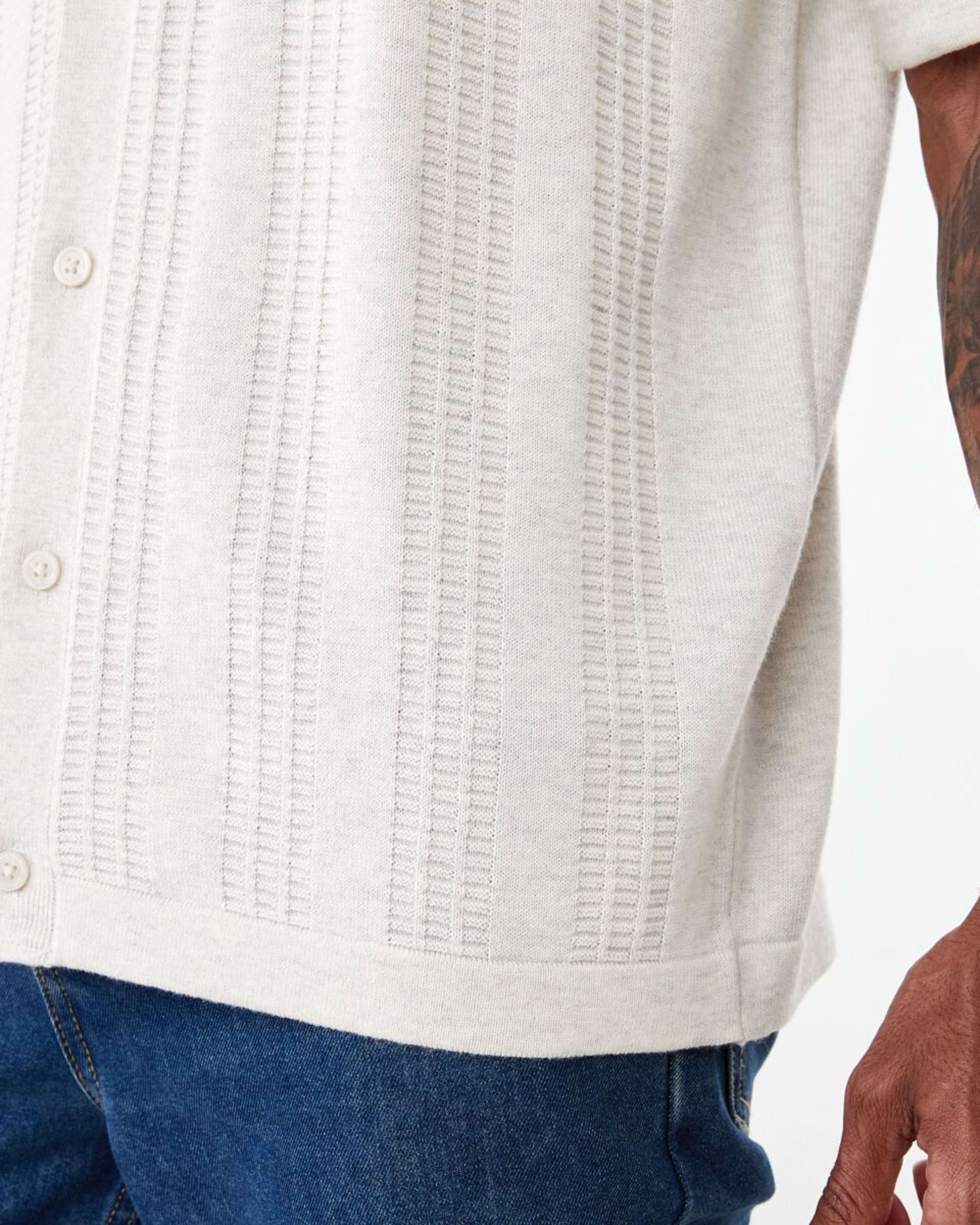 6 Short Sleeve Knit Shirt Bge Ntrl, 6 of 6