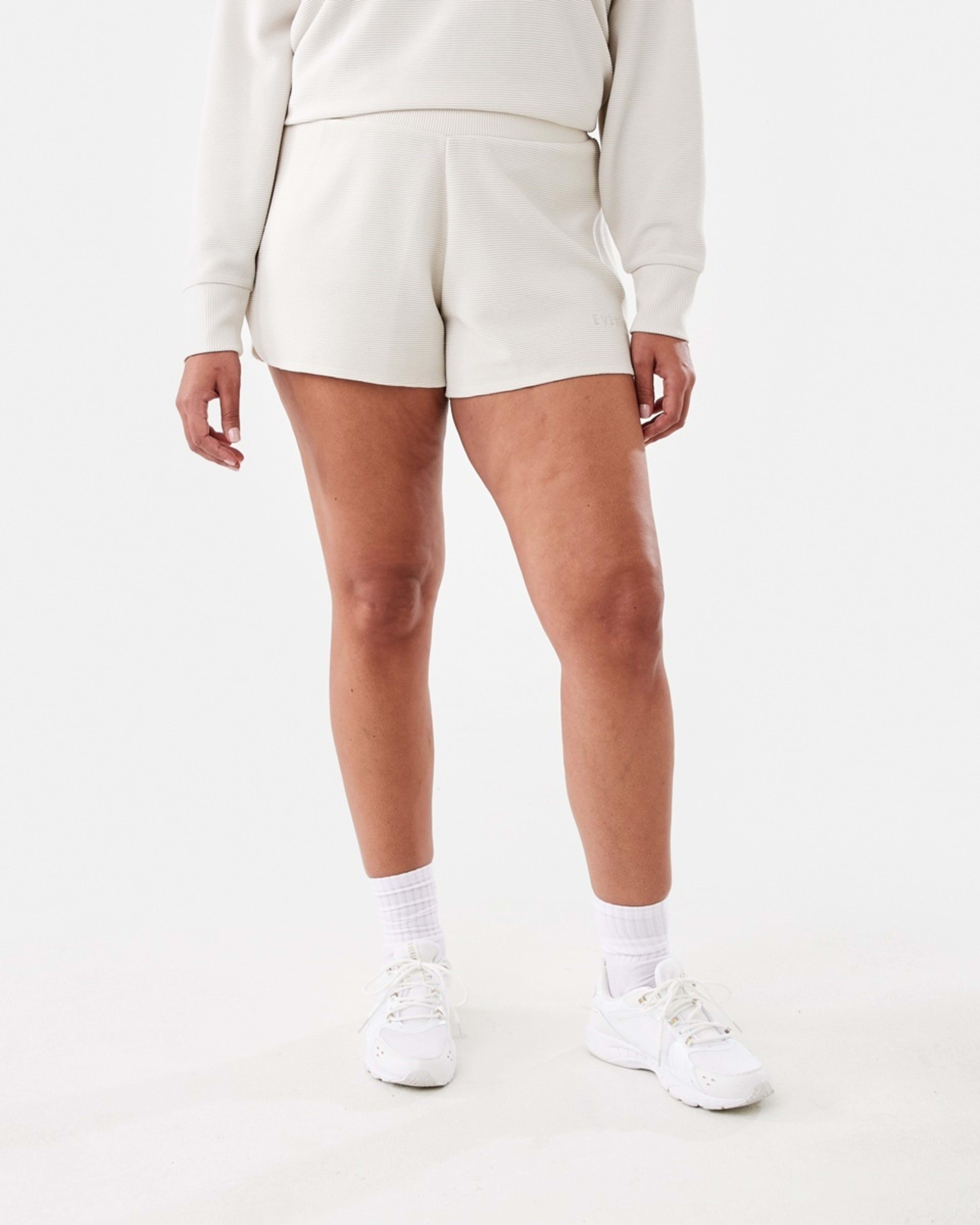 7 Everlast Womens Ottoman Shorts El Simple Cool Beige, 7 of 7