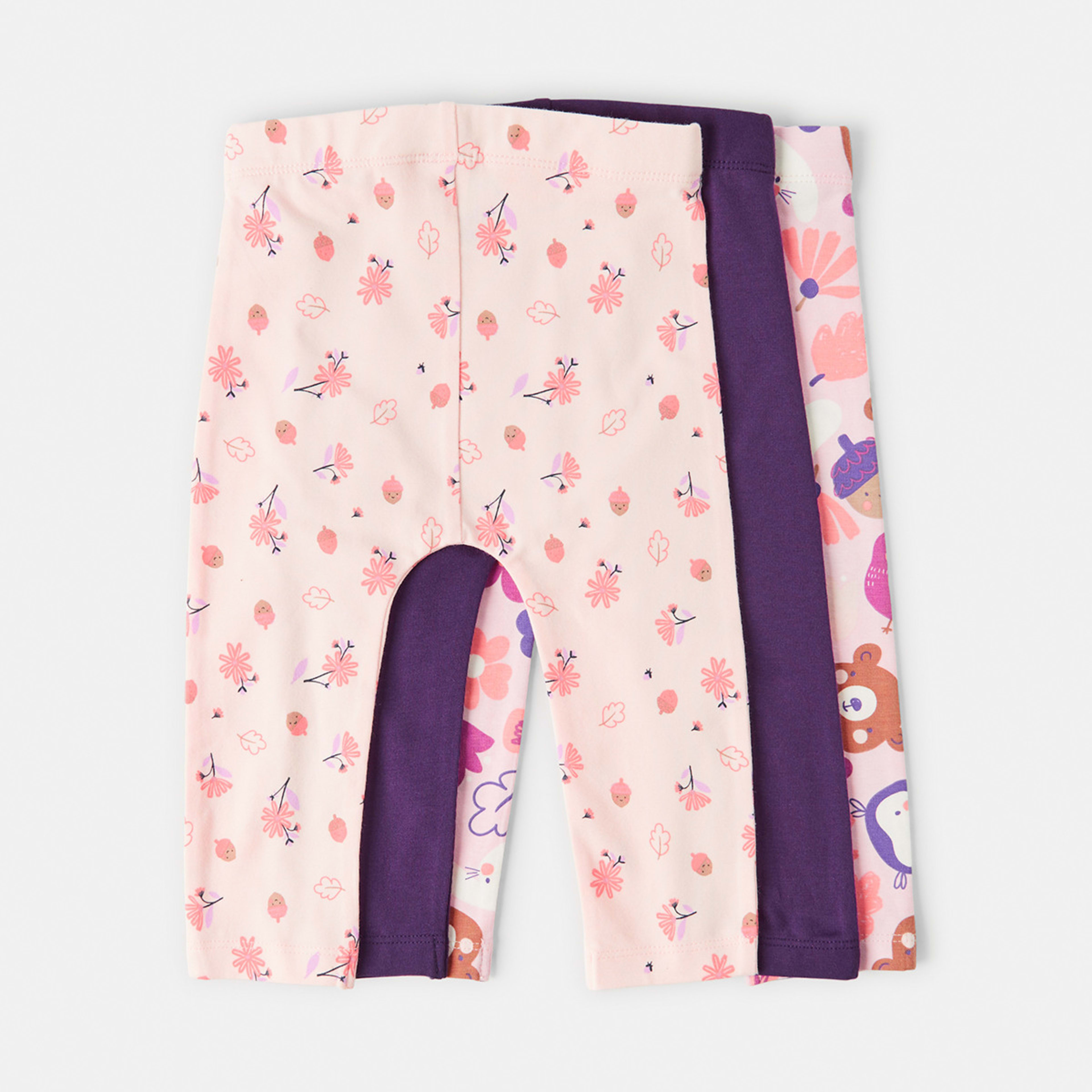 2 3 Pack Leggings Bunnyltr L, 2 of 8