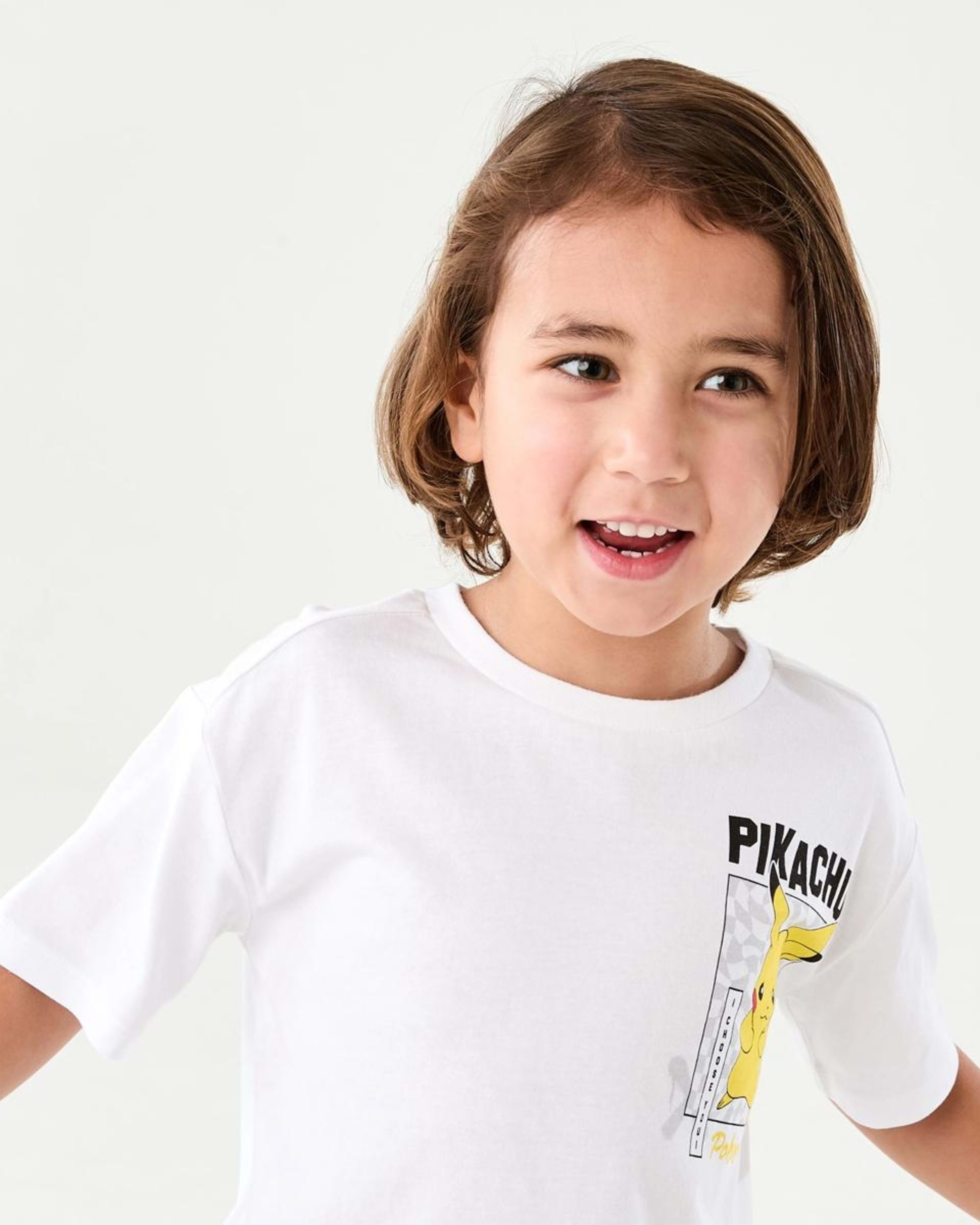 3 Pokemon License T-shirt POKEMON WHITE, 3 of 6