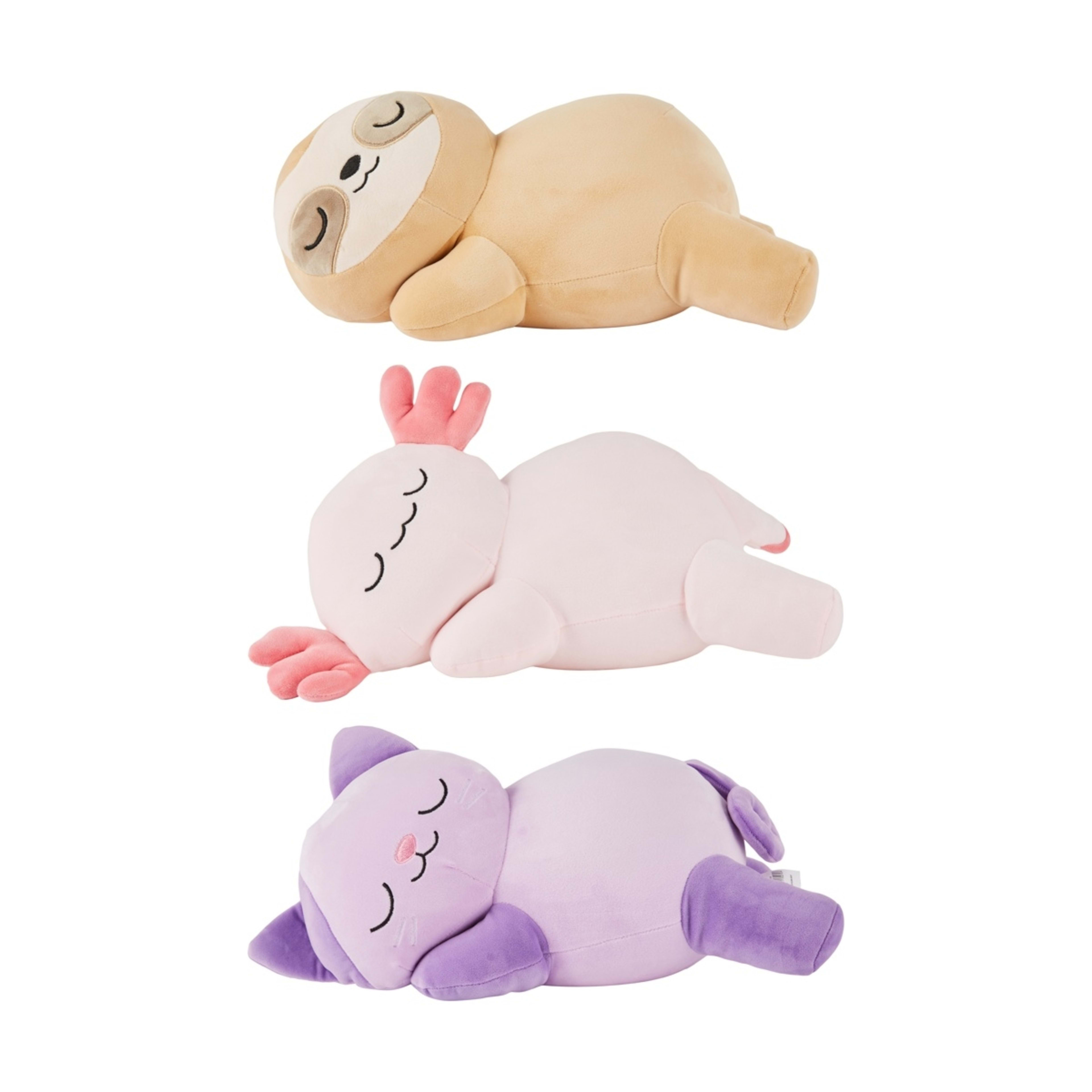 1 Weighted Plush Toy - Assorted