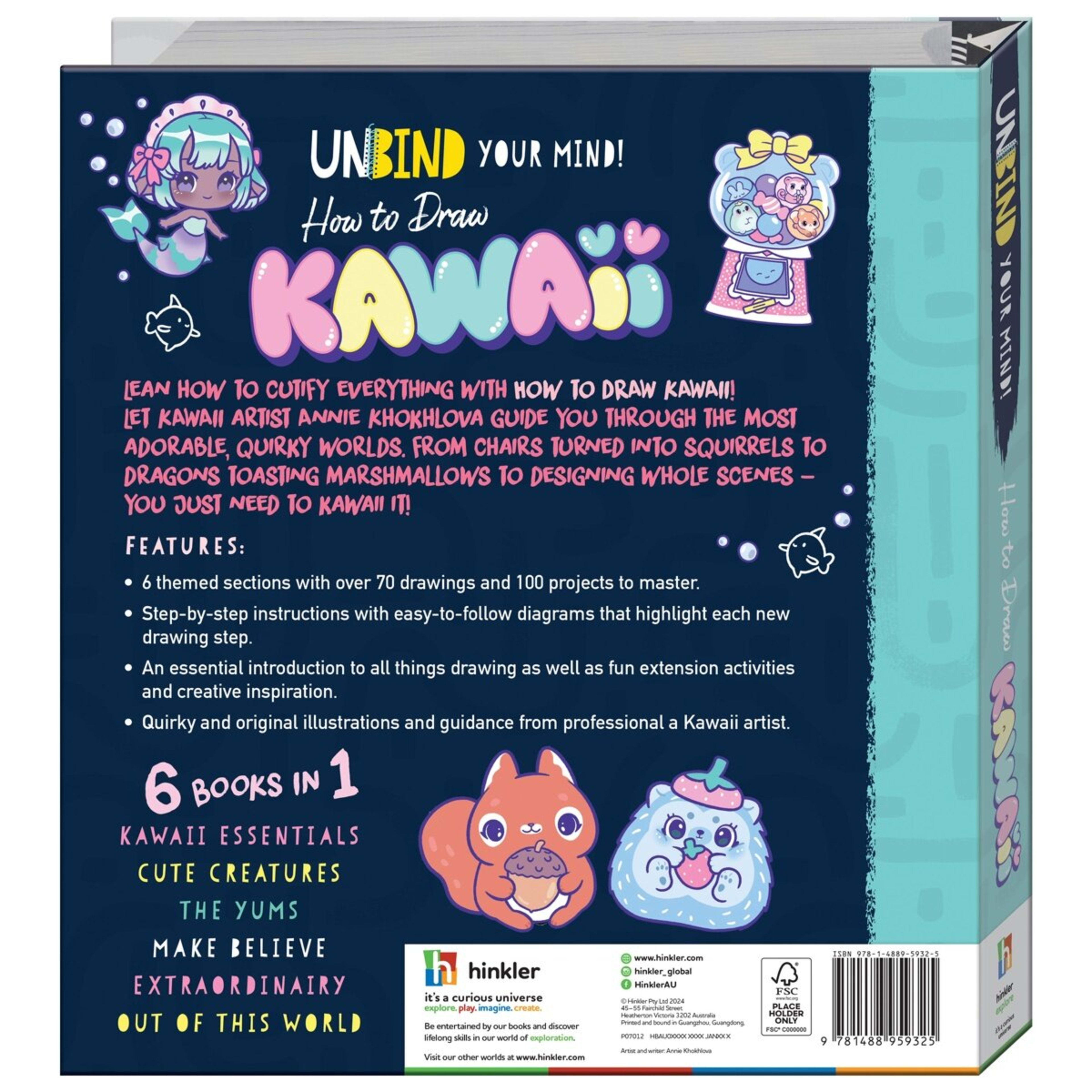 2 Unbind Your Mind! How to Draw Kawaii - Book, 2 of 4