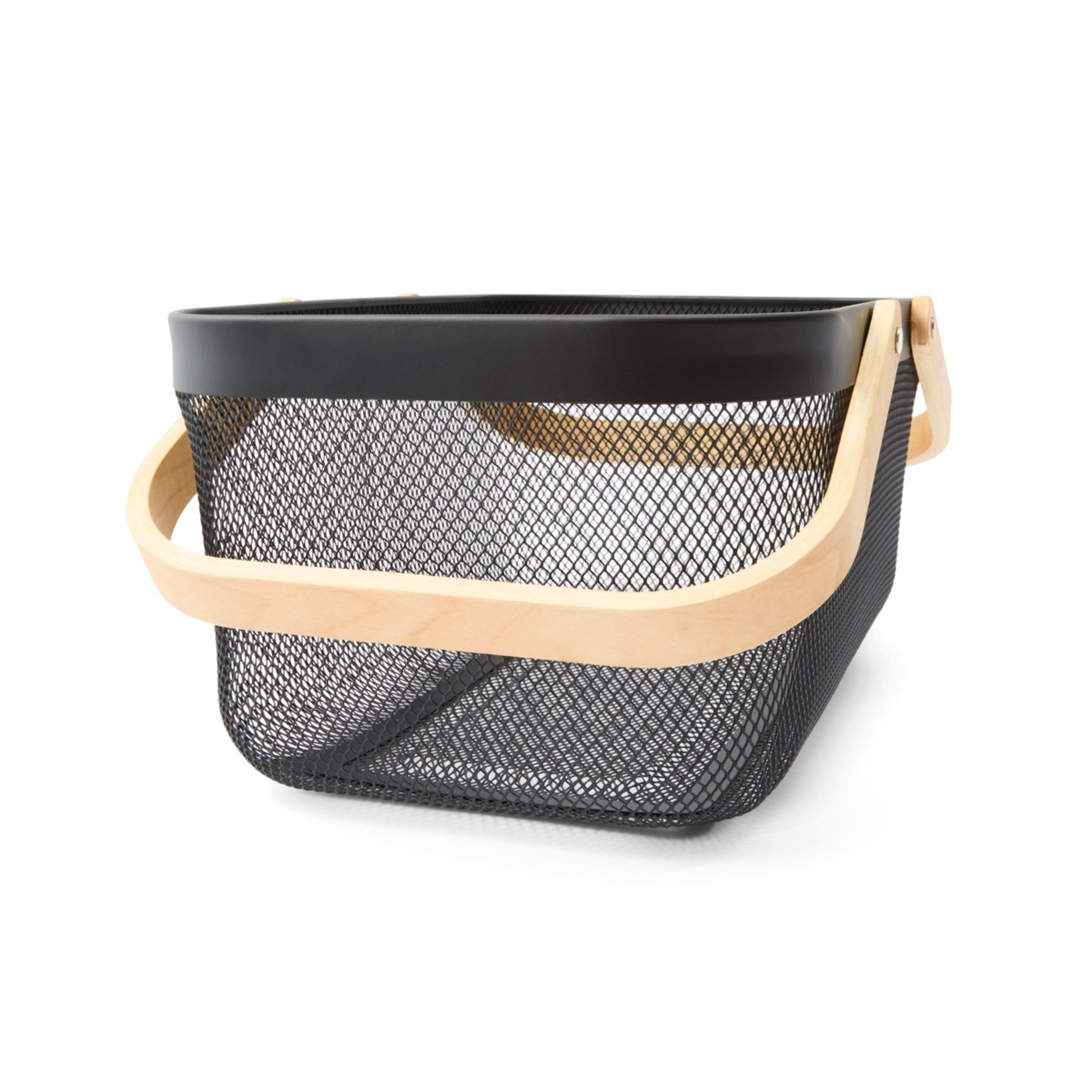2 Mesh Basket - Large, Black, 2 of 7
