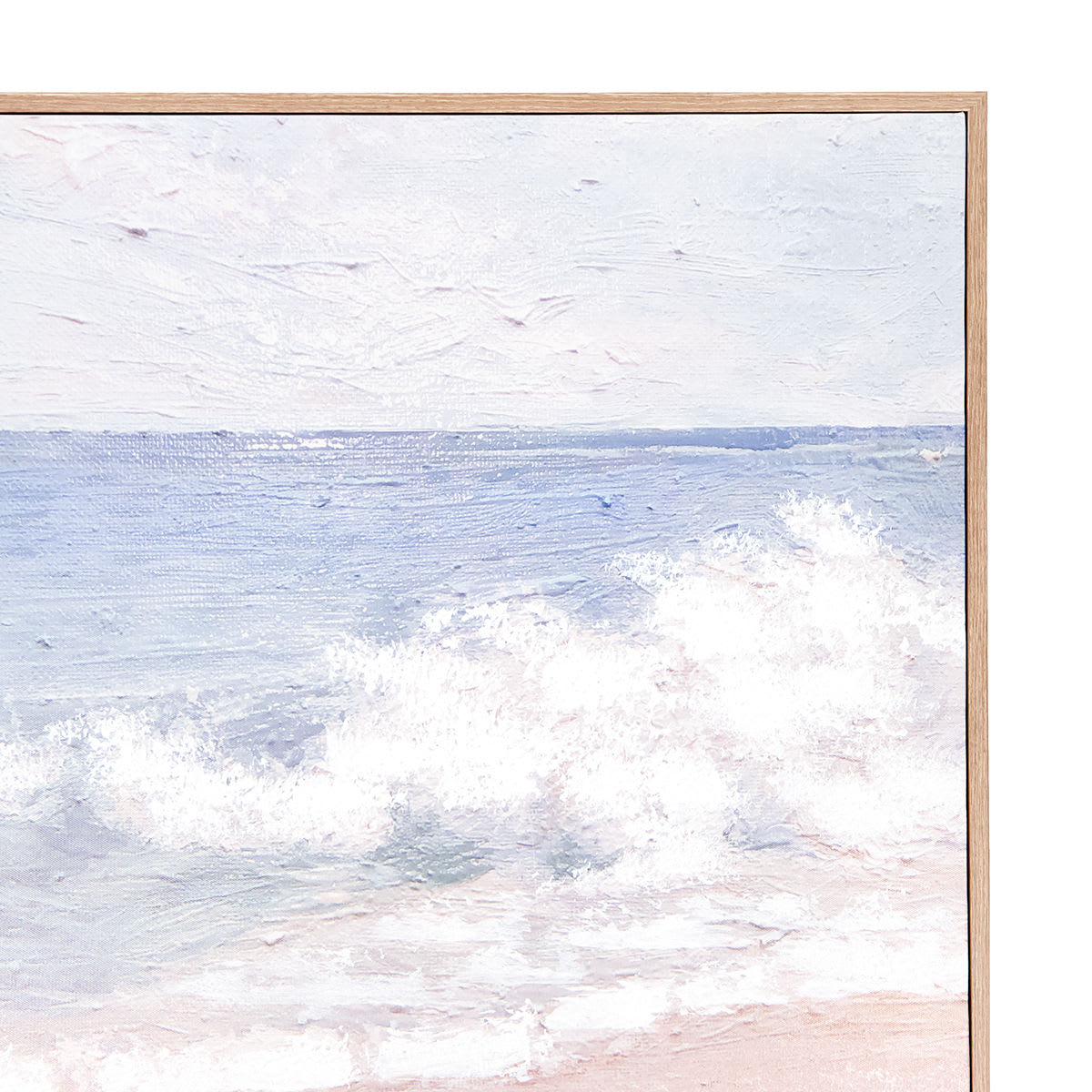 Beach Wave Framed Canvas Kmart NZ