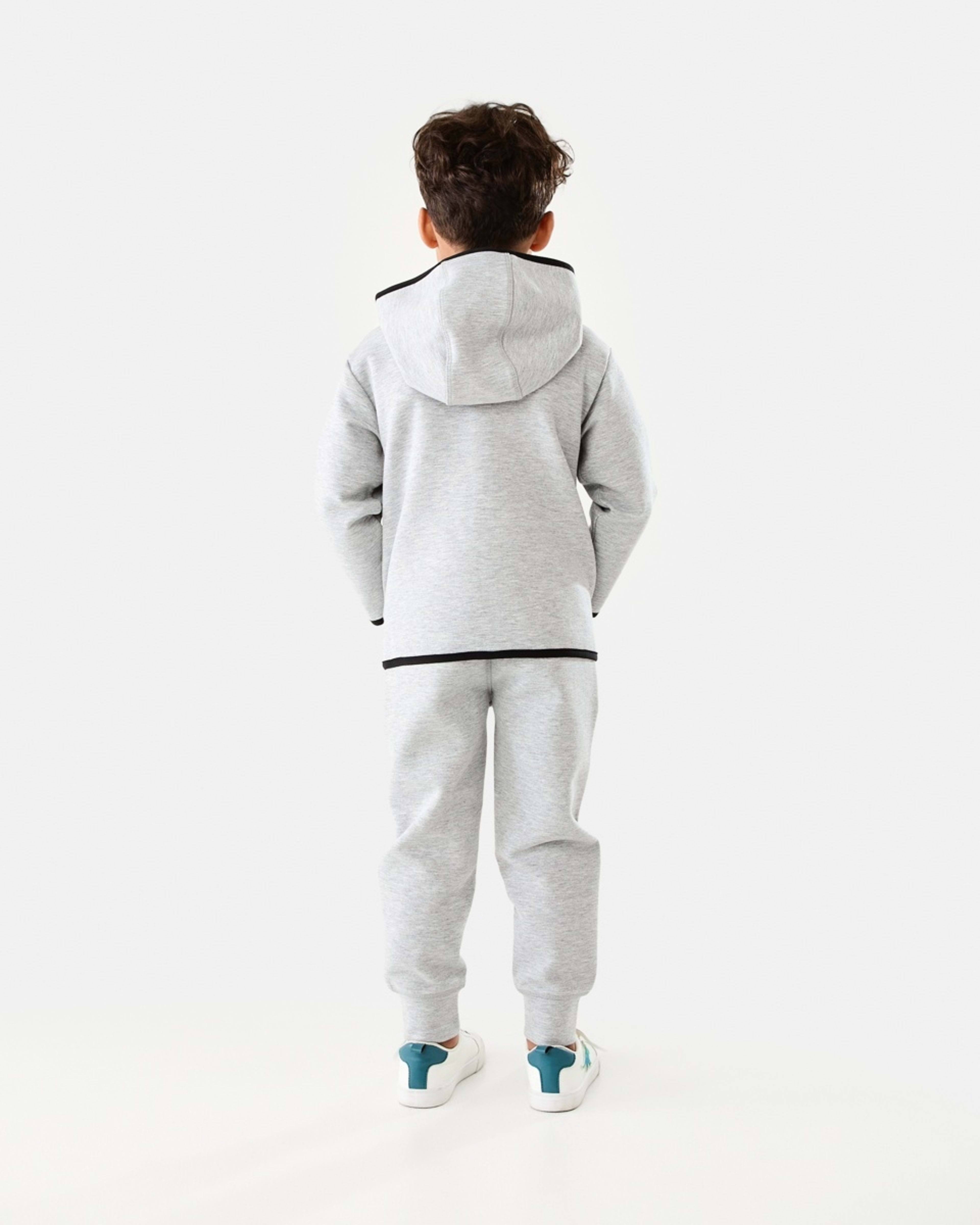 6 Active Kids Trackpants LIGHT GREY MARLE, 6 of 8