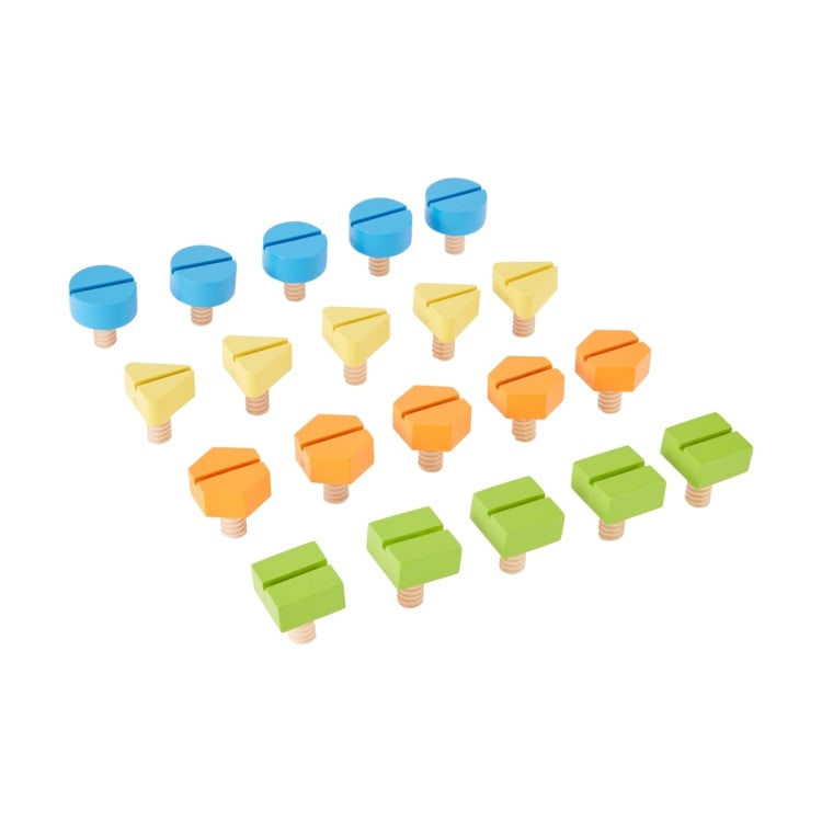 23 Piece Wooden Nuts and Bolts Board Set Kmart NZ
