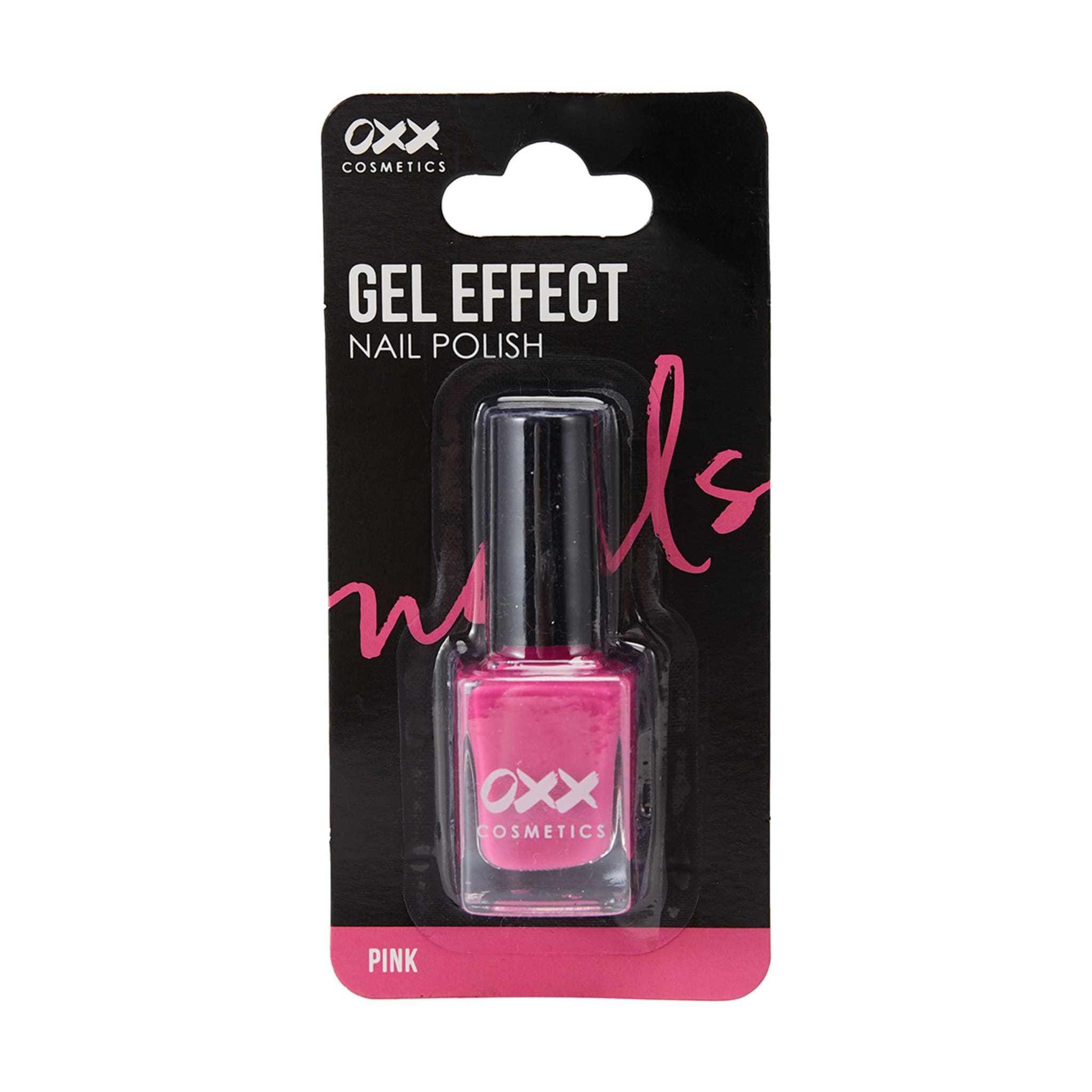 OXX Cosmetics Gel Effect Nail Polish Pink Kmart