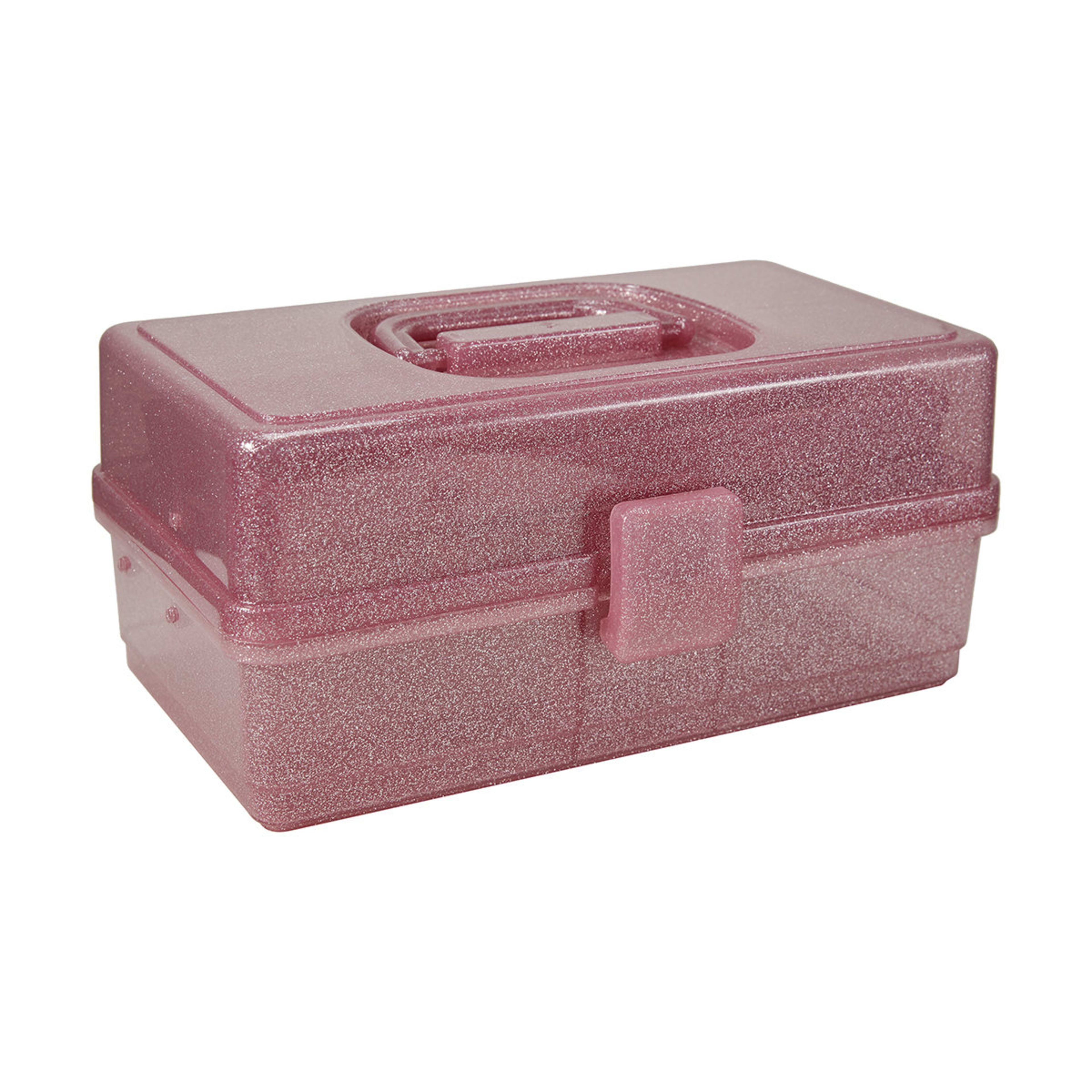 Craft Storage Caddy - Glitter Pink
