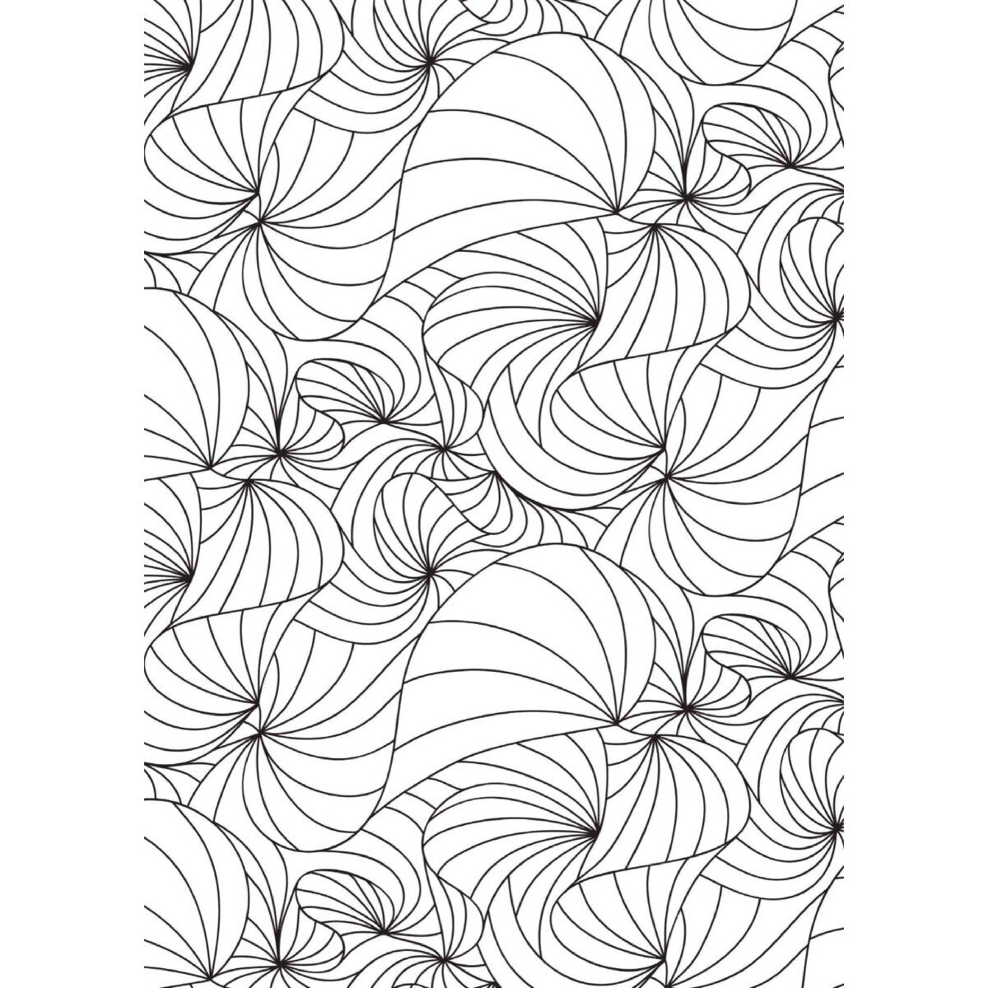 3 Colour-Your-Own Serenity Mindful Poster Art - Book, 3 of 3