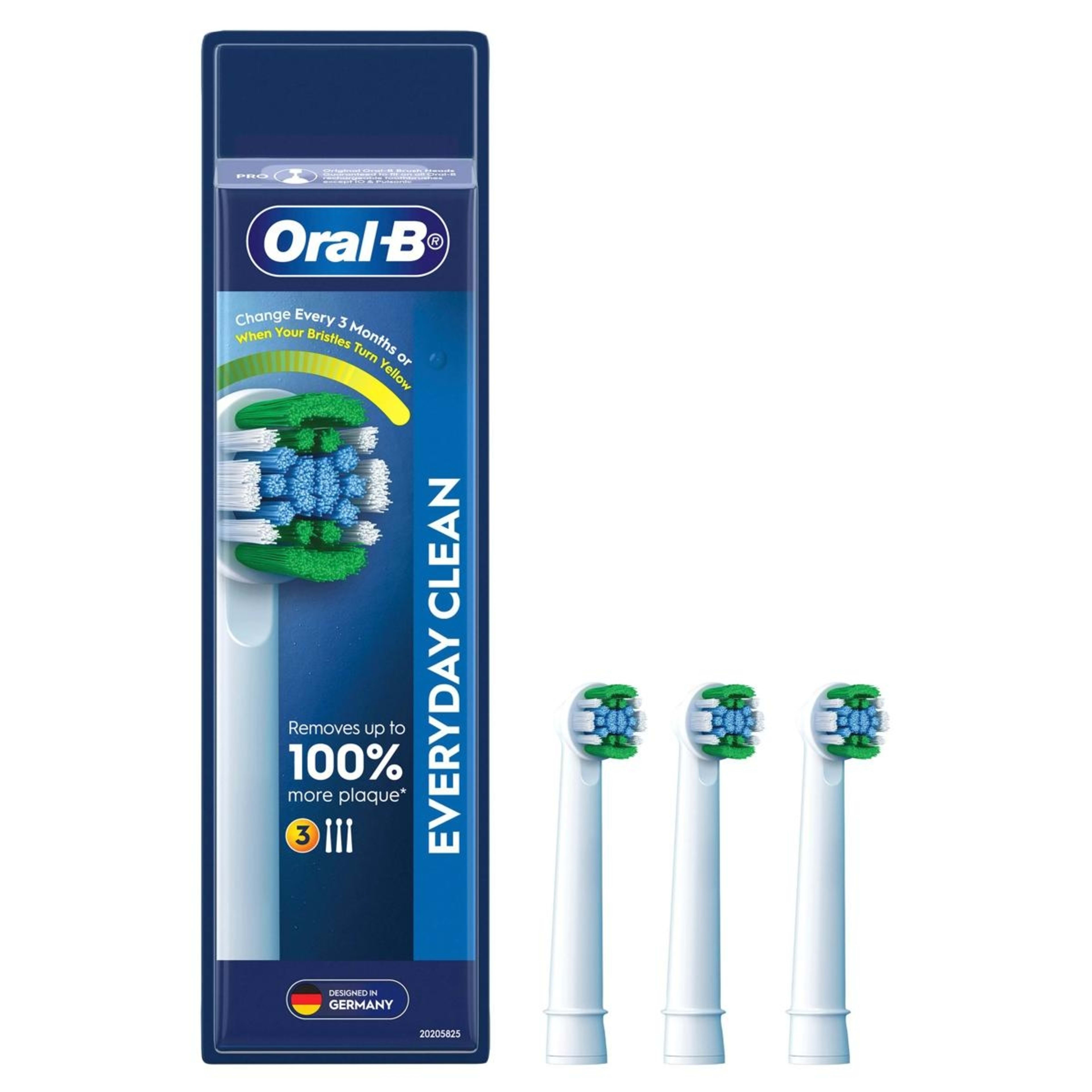 3 Oral-B 3 Pack Precision Clean Brush Heads, 3 of 9