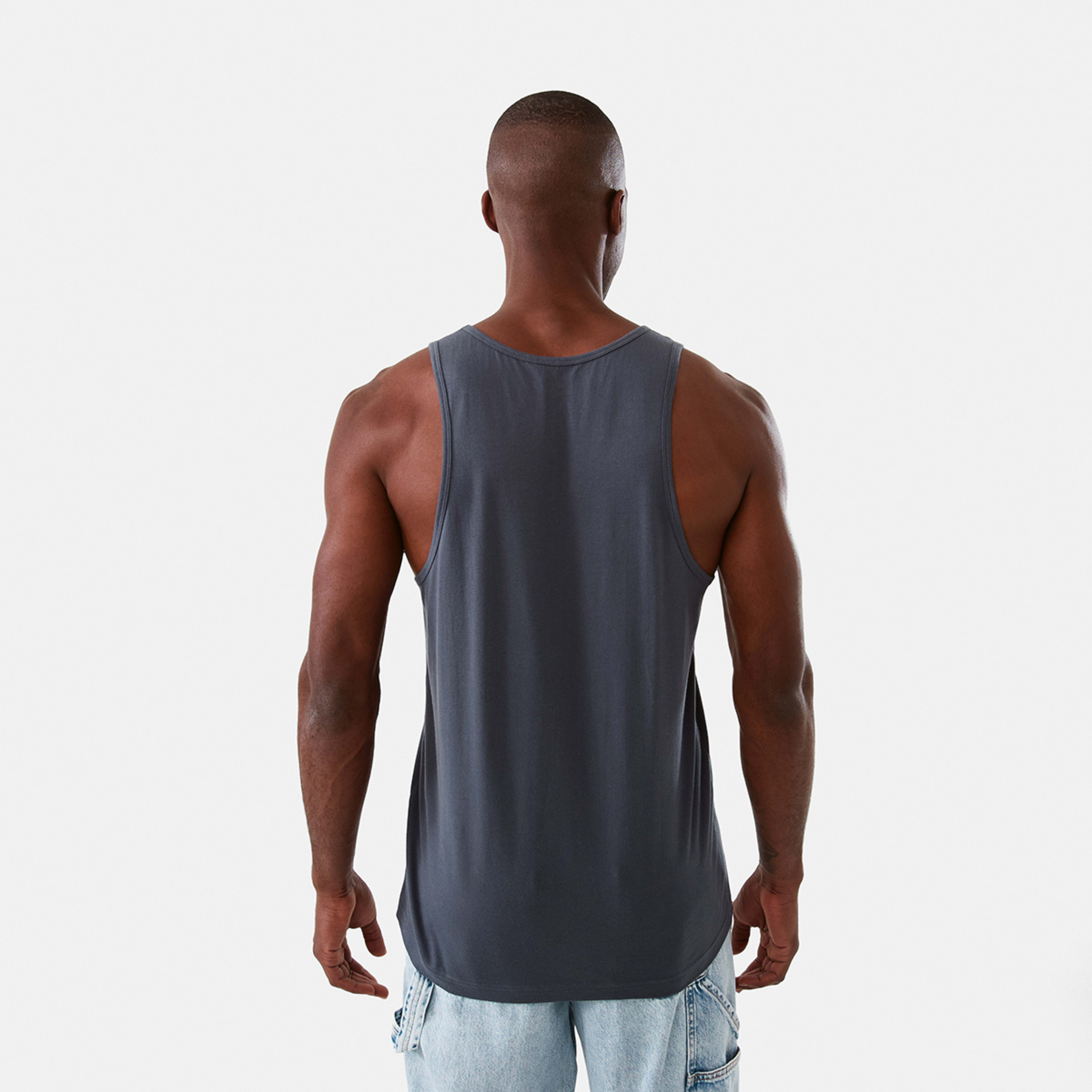 3 Plain Tank Blu Ombre, 3 of 6