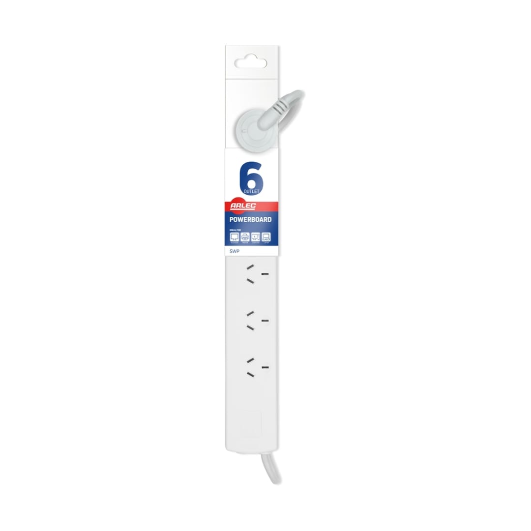 6 Outlet Powerboard Kmart