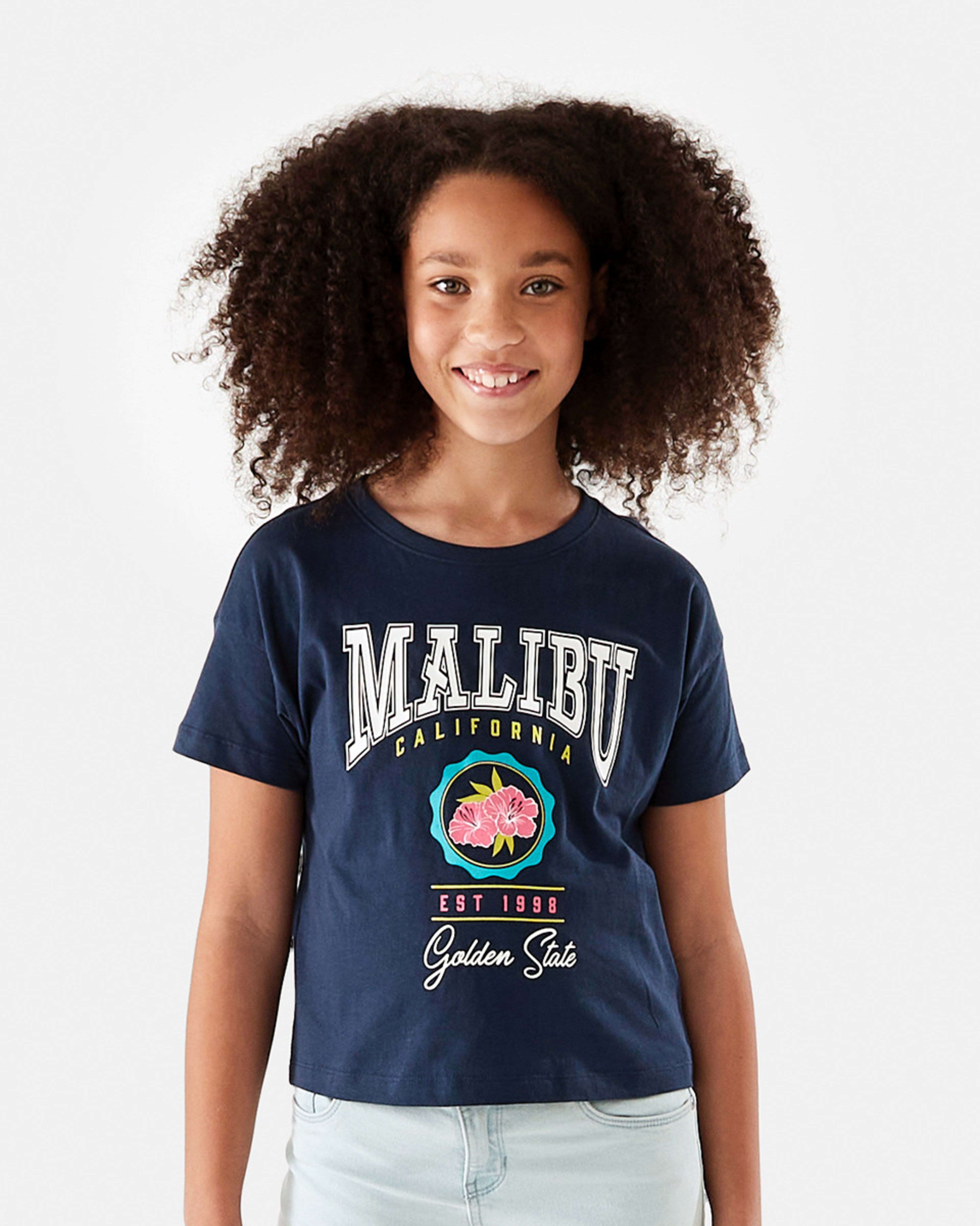 Short Sleeve Print Tshirt Kmart