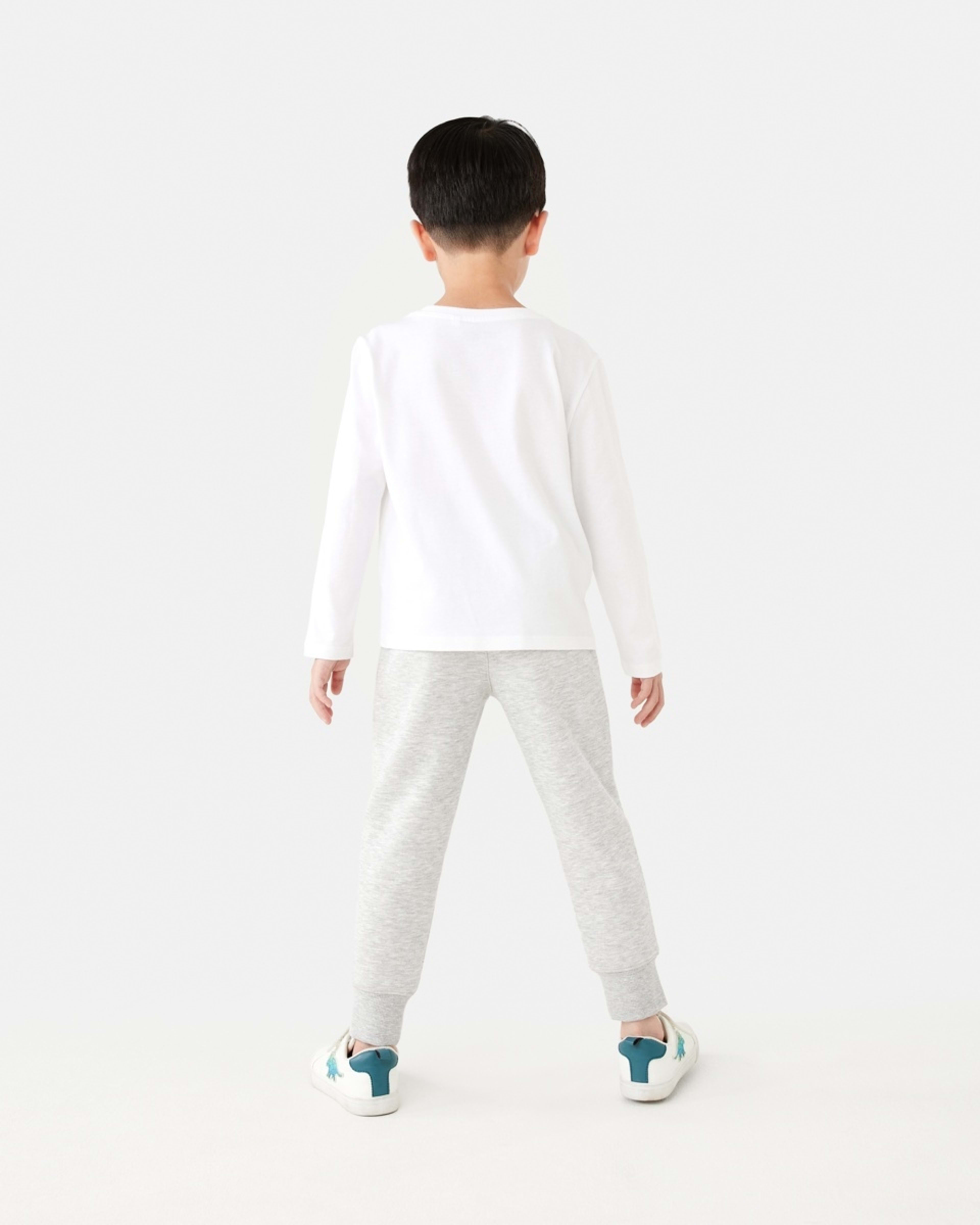 5 Trackpants Light Grey Marle, 5 of 7