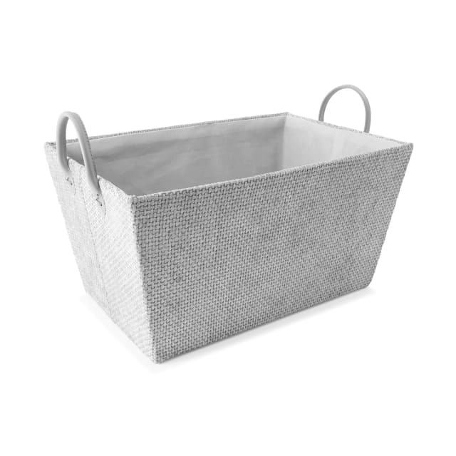 Tapered Textured Basket - Grey - Kmart