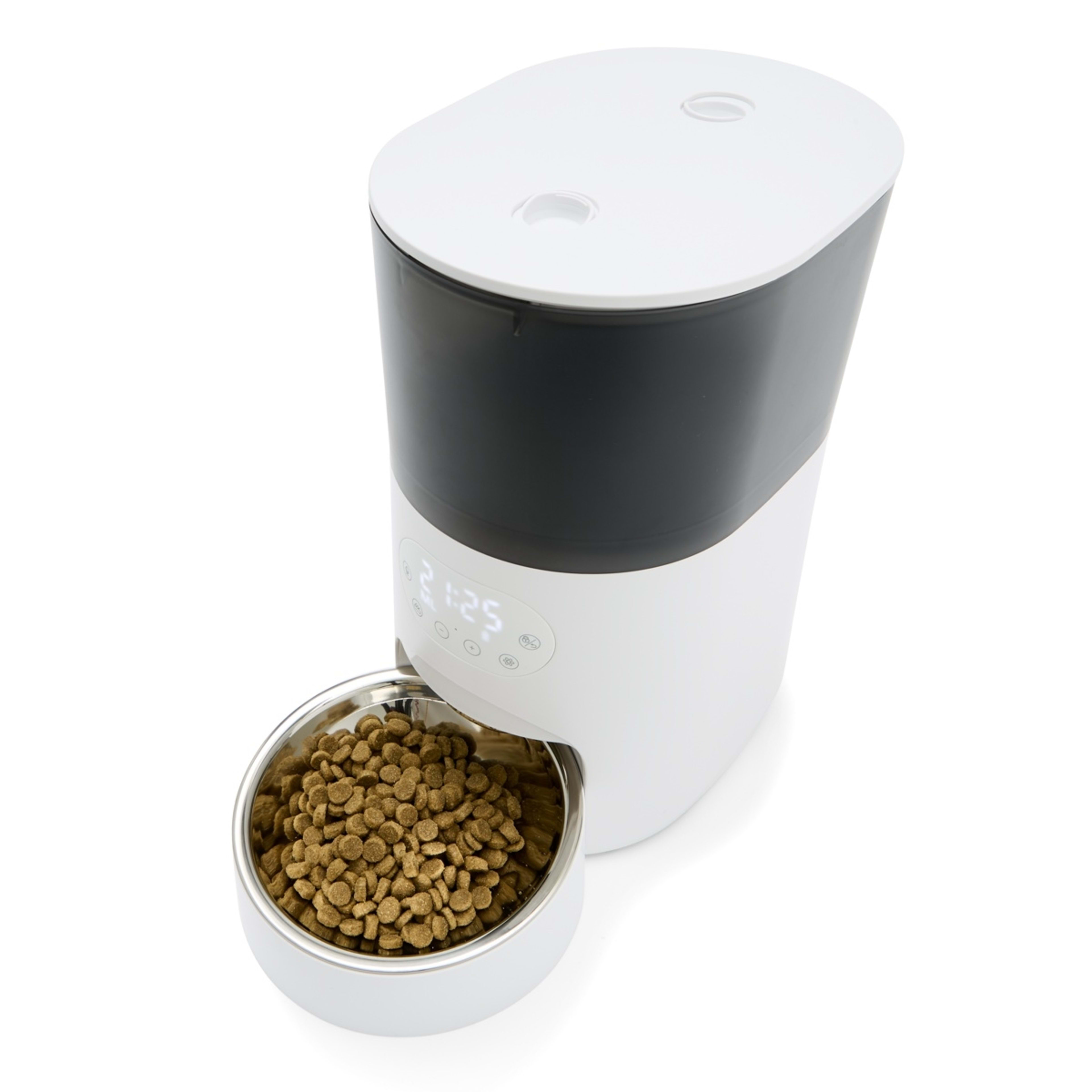 7 Automated 5L Pet Feeder - White and Grey, 7 of 10