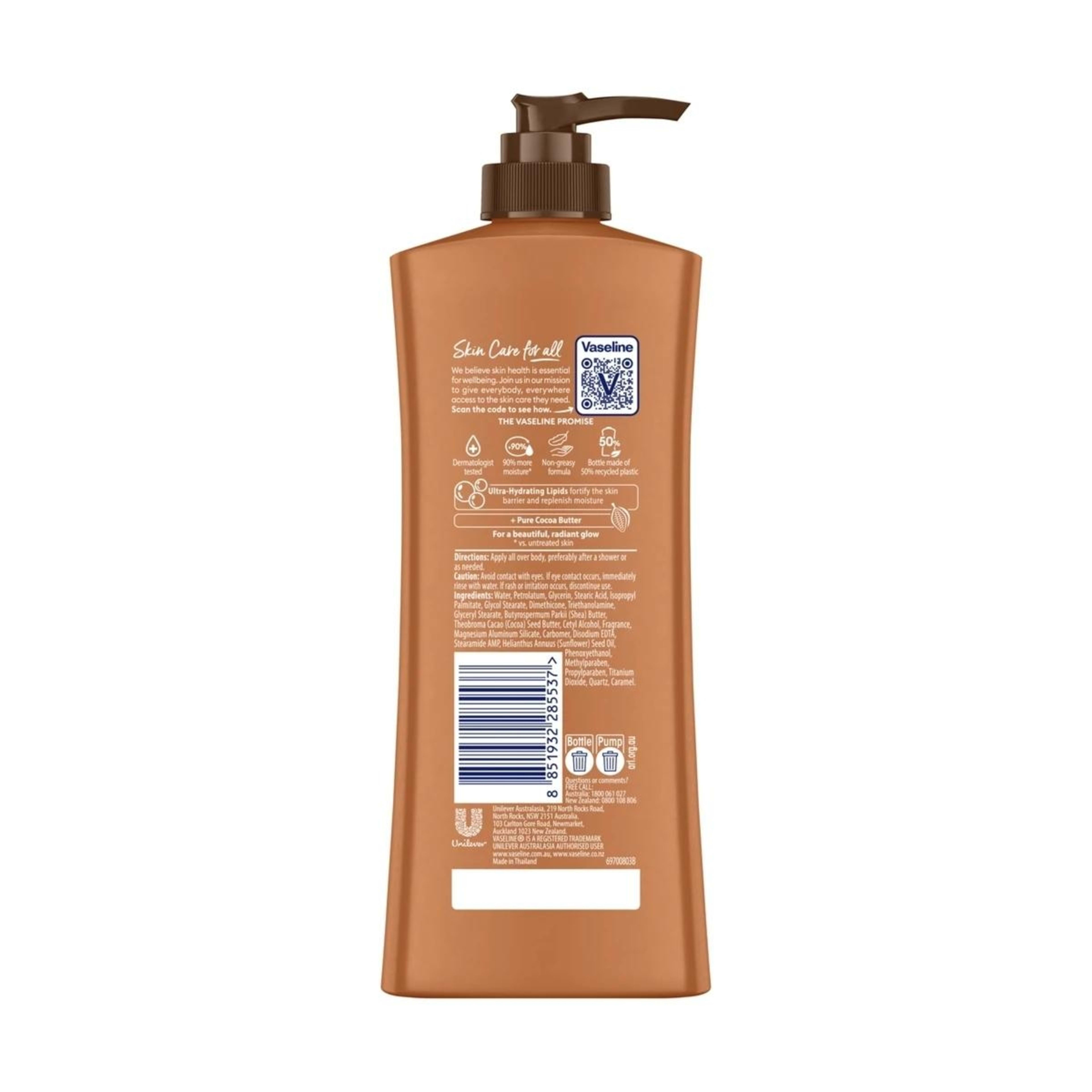 2 Vaseline Cocoa Glow Intensive Care Body Lotion 400ml, 2 of 5