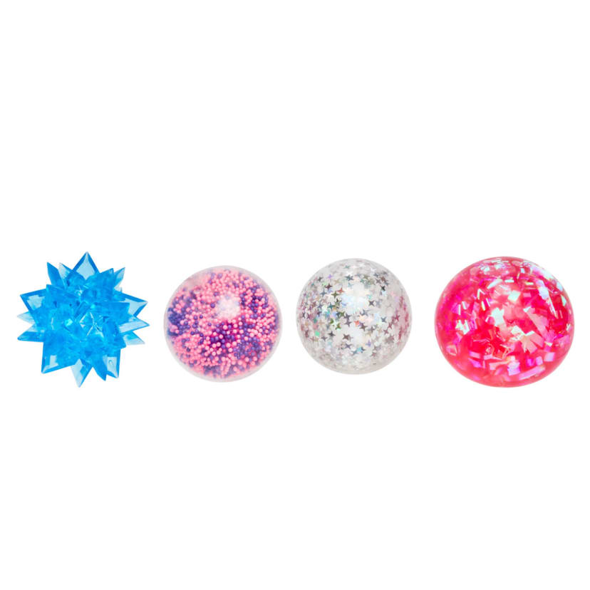 ToyMania The Sensory Toy Box 4 Pack Squish Balls Kmart NZ