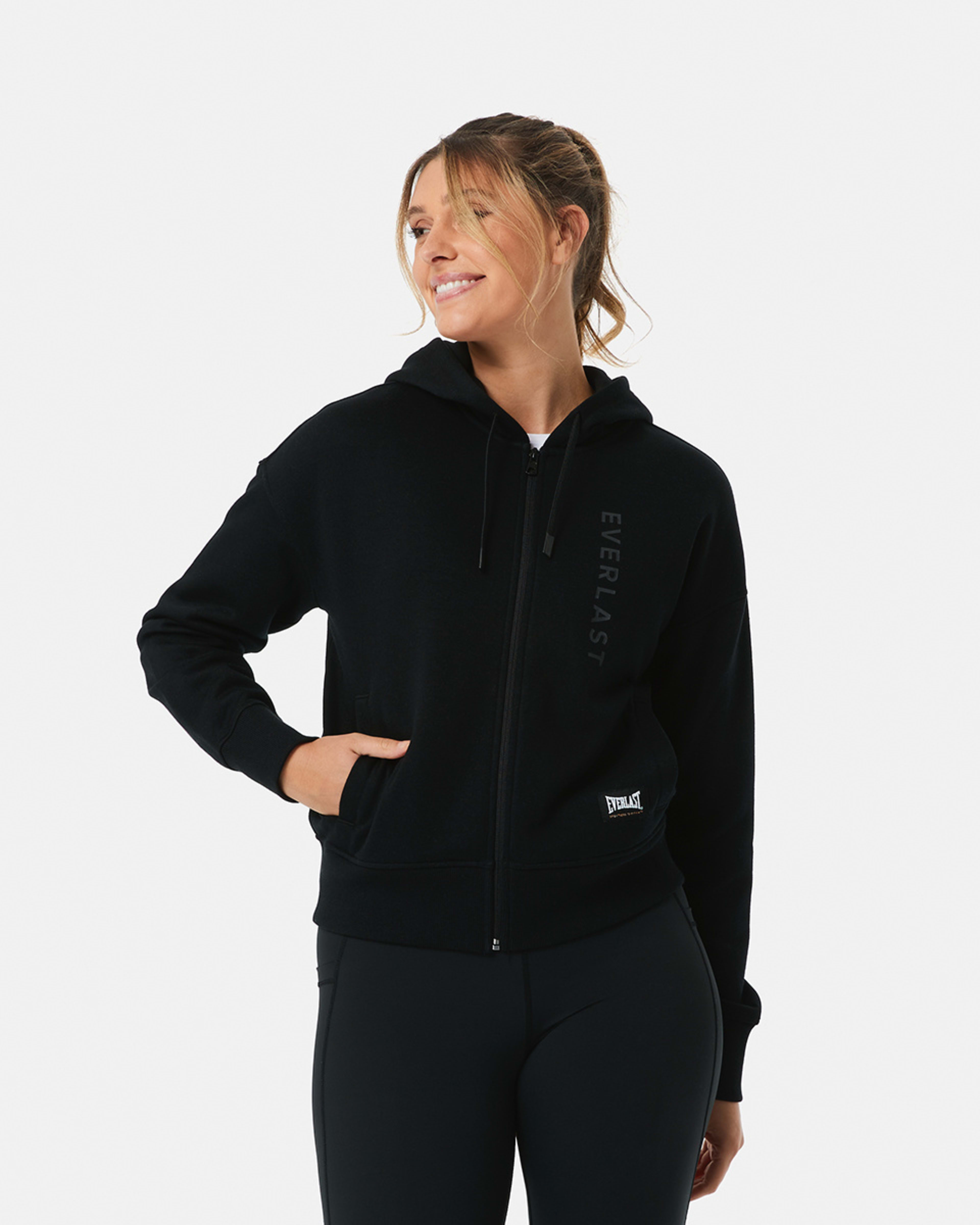 Active Everlast Womens Zip Through Hoodie Kmart