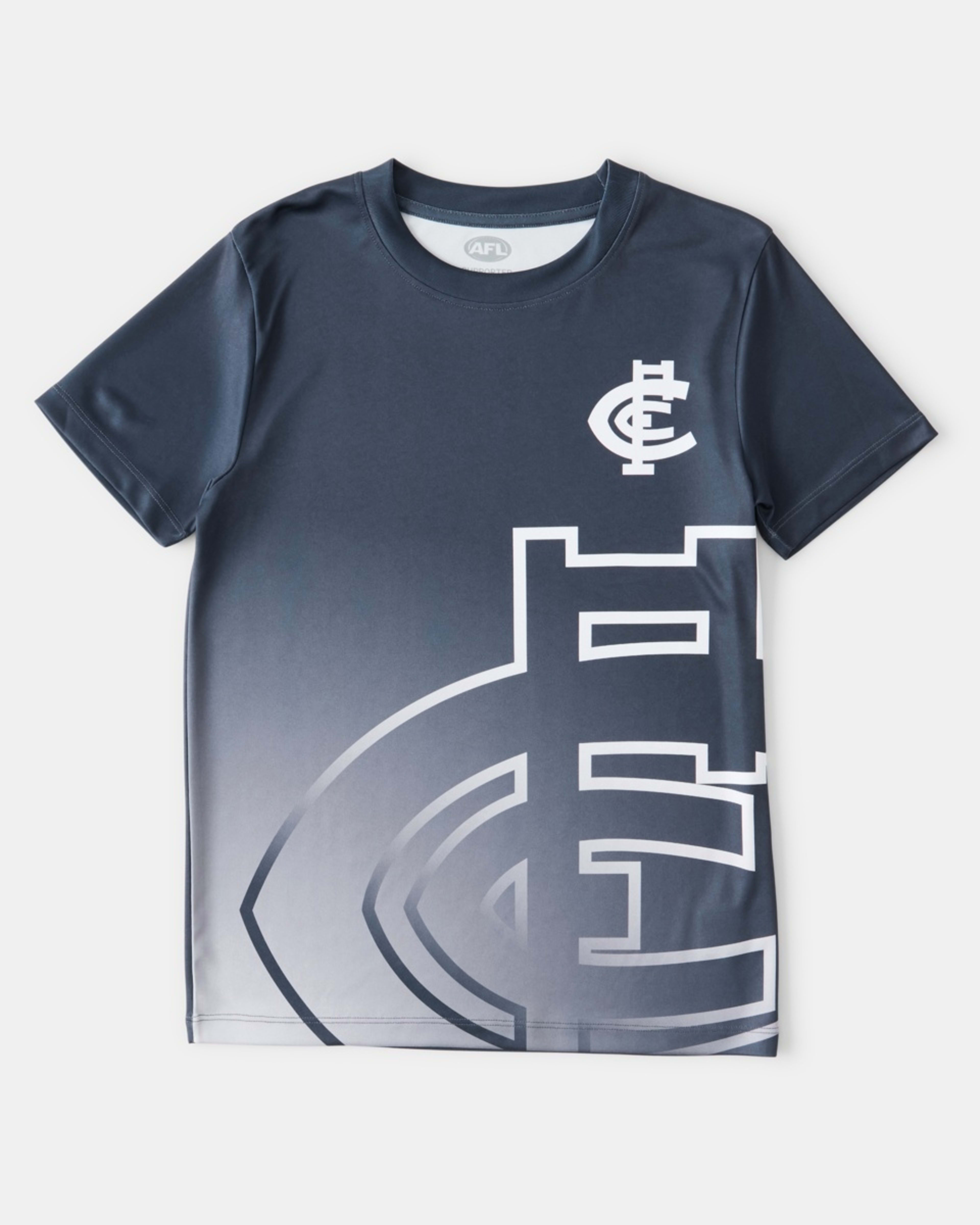 9 Official AFL Kids Training T-shirt Carlton, 9 of 10