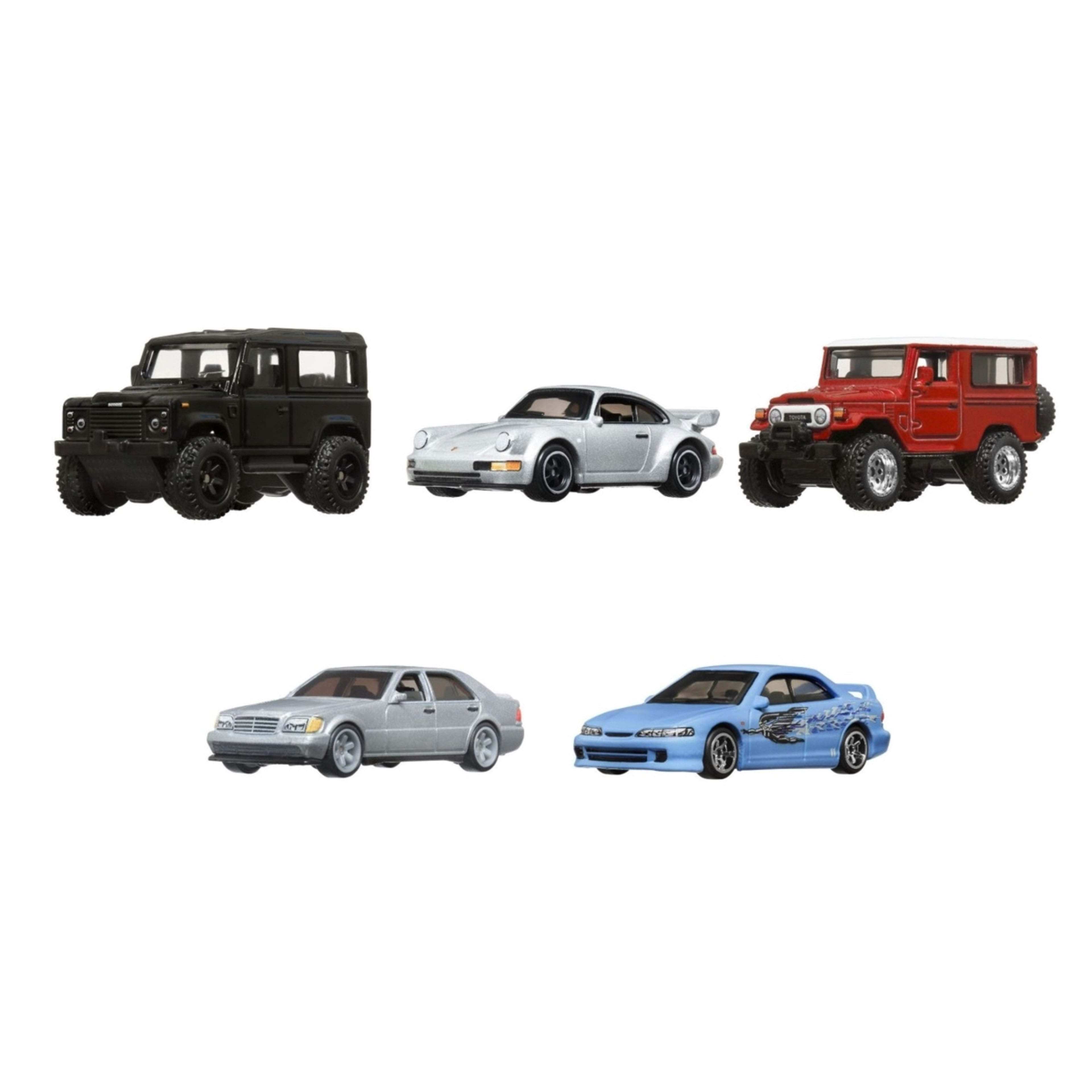 2 Hot Wheels Premium Fast & Furious 1:64 Scale Cars - Assorted, 2 of 6