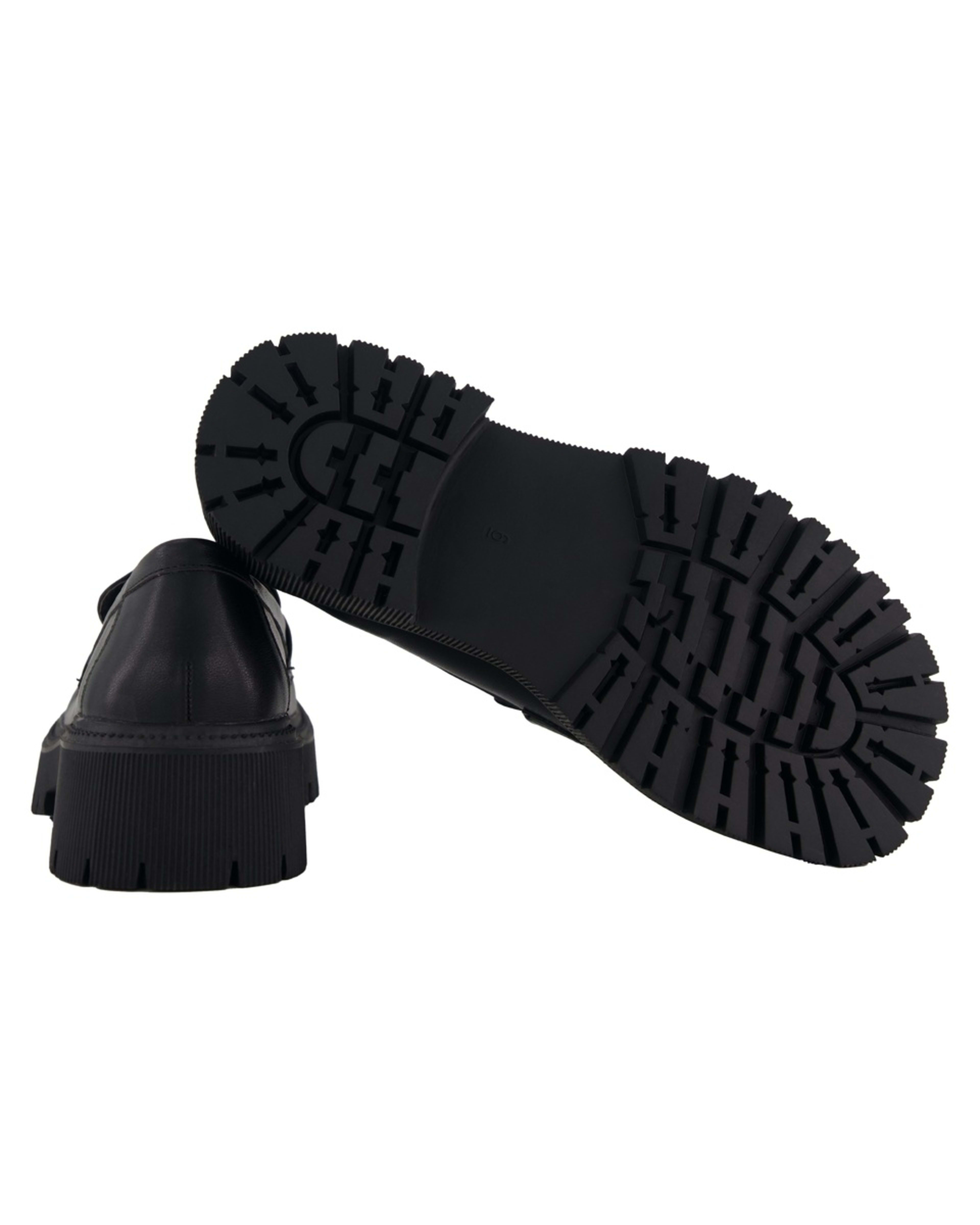 5 Saddle Chunky Loafers Black, 5 of 5