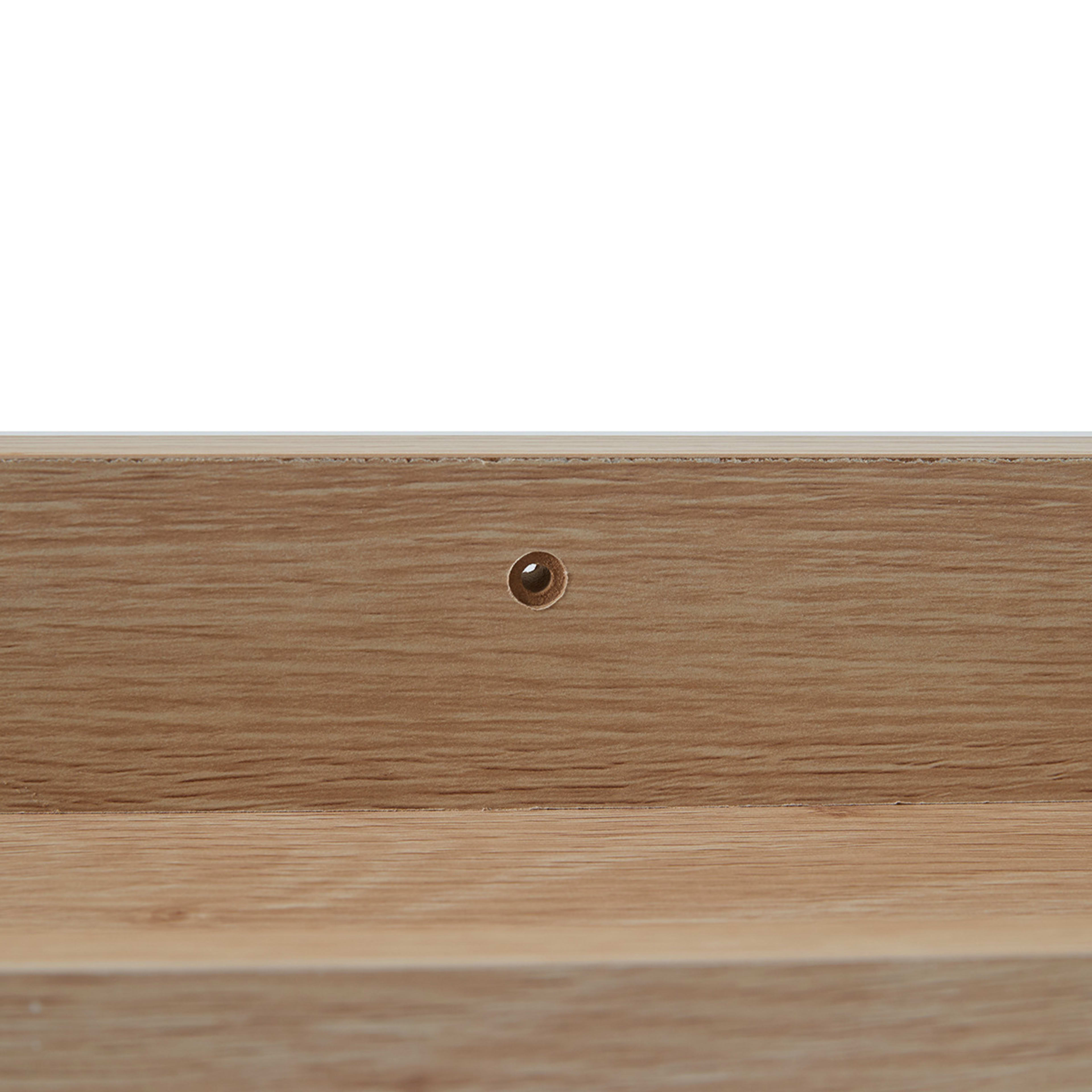 1m Large Oak Look Picture Rail Kmart