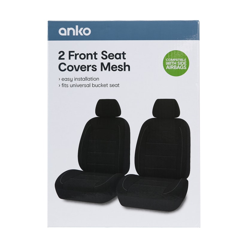2 Front Seat Covers Mesh Kmart