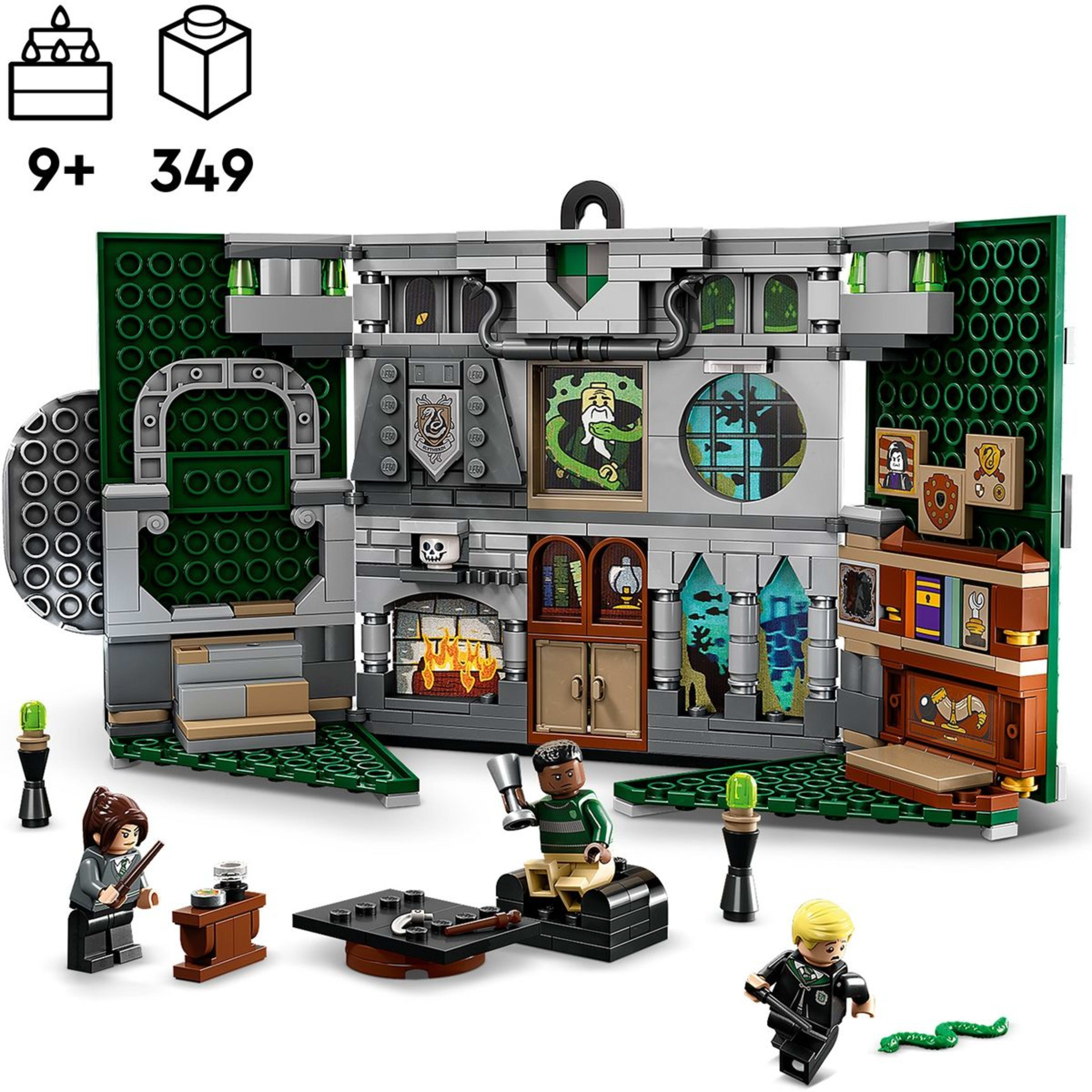 LEGO Harry Potter Slytherin House Banner 76410 - Kmart