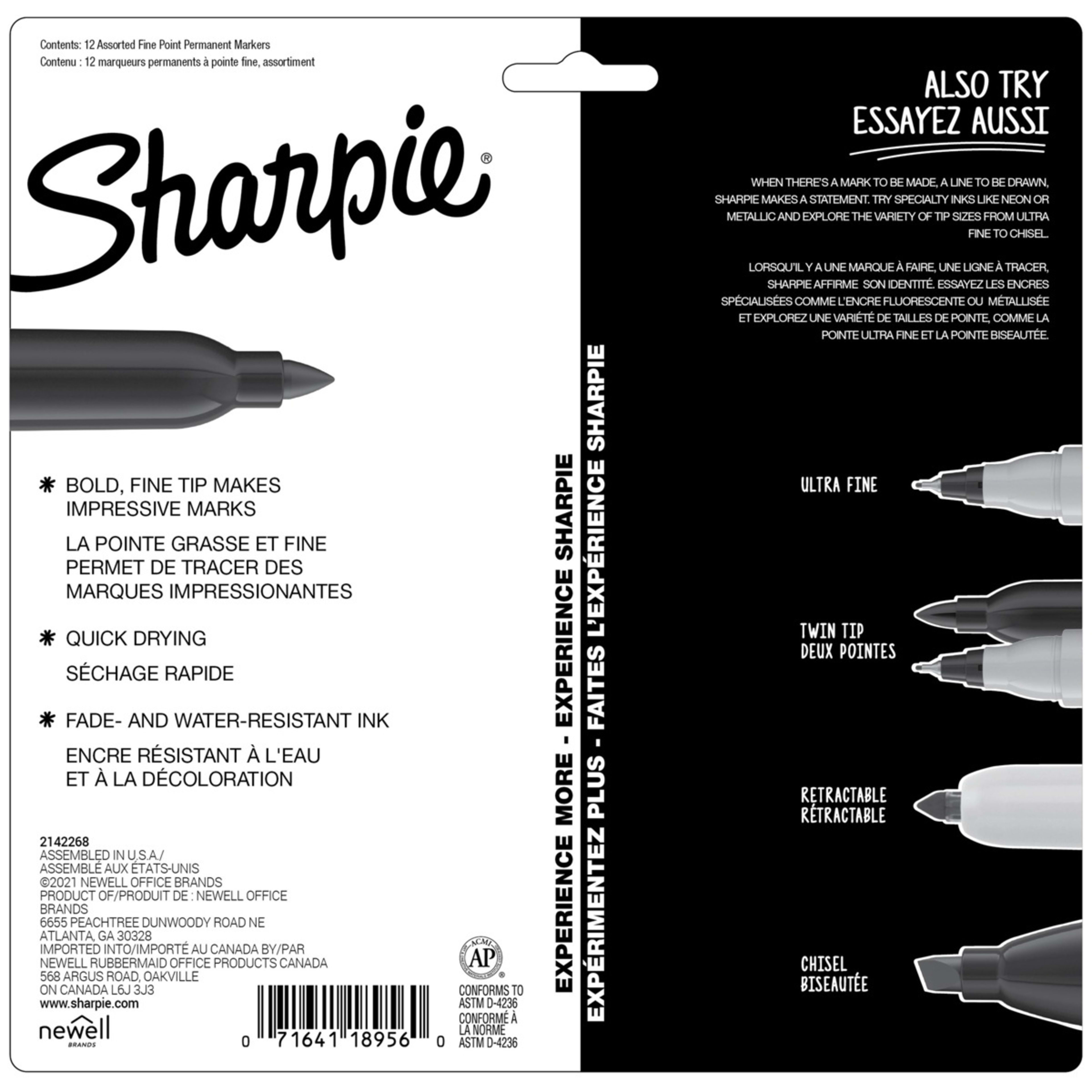 7 12 Pack Sharpie Mystic Gem Special Edition Fine Point Permanent Markers, 7 of 7