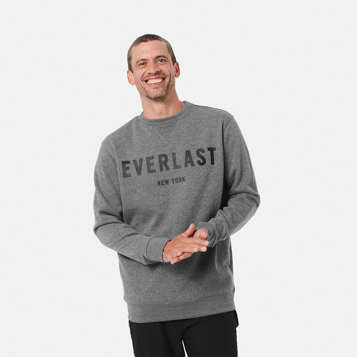 Active Everlast Mens Crew Neck Top - Kmart