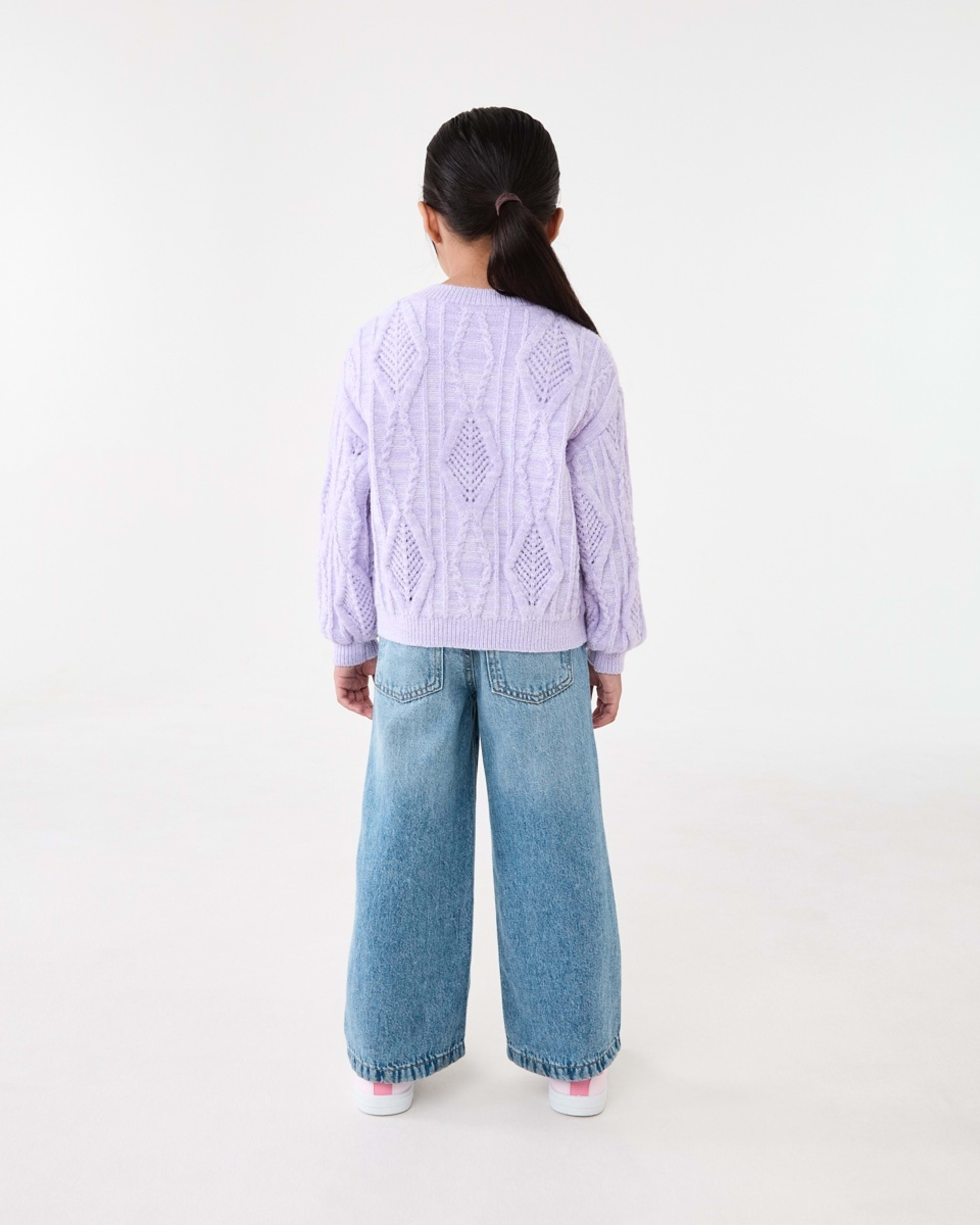 7 Oversized Cardigan Pst Purple, 7 of 9