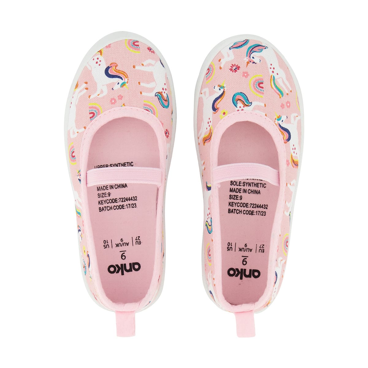Junior Print Canvas Shoes Kmart
