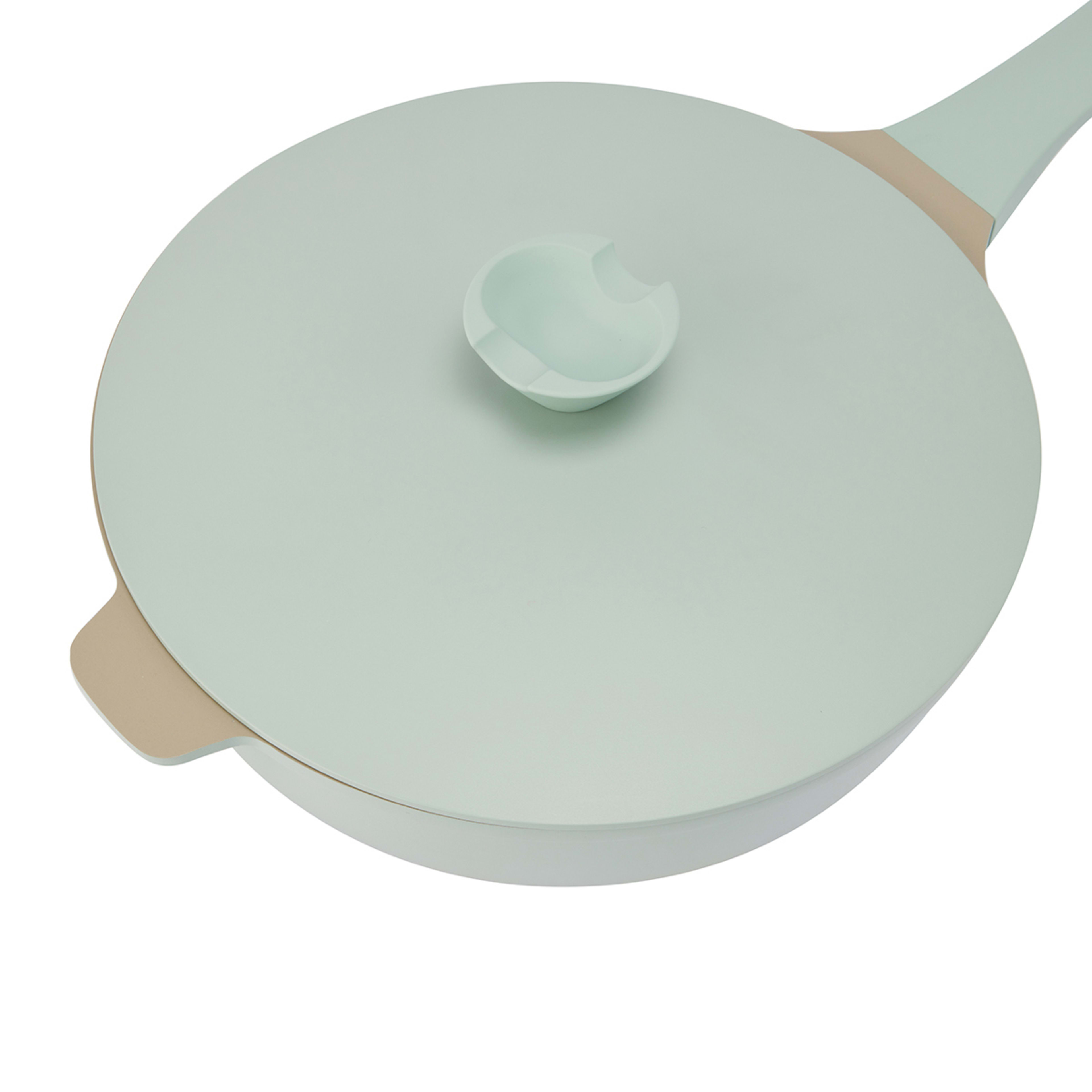 28cm Cast Aluminium Pan with Lid Kmart