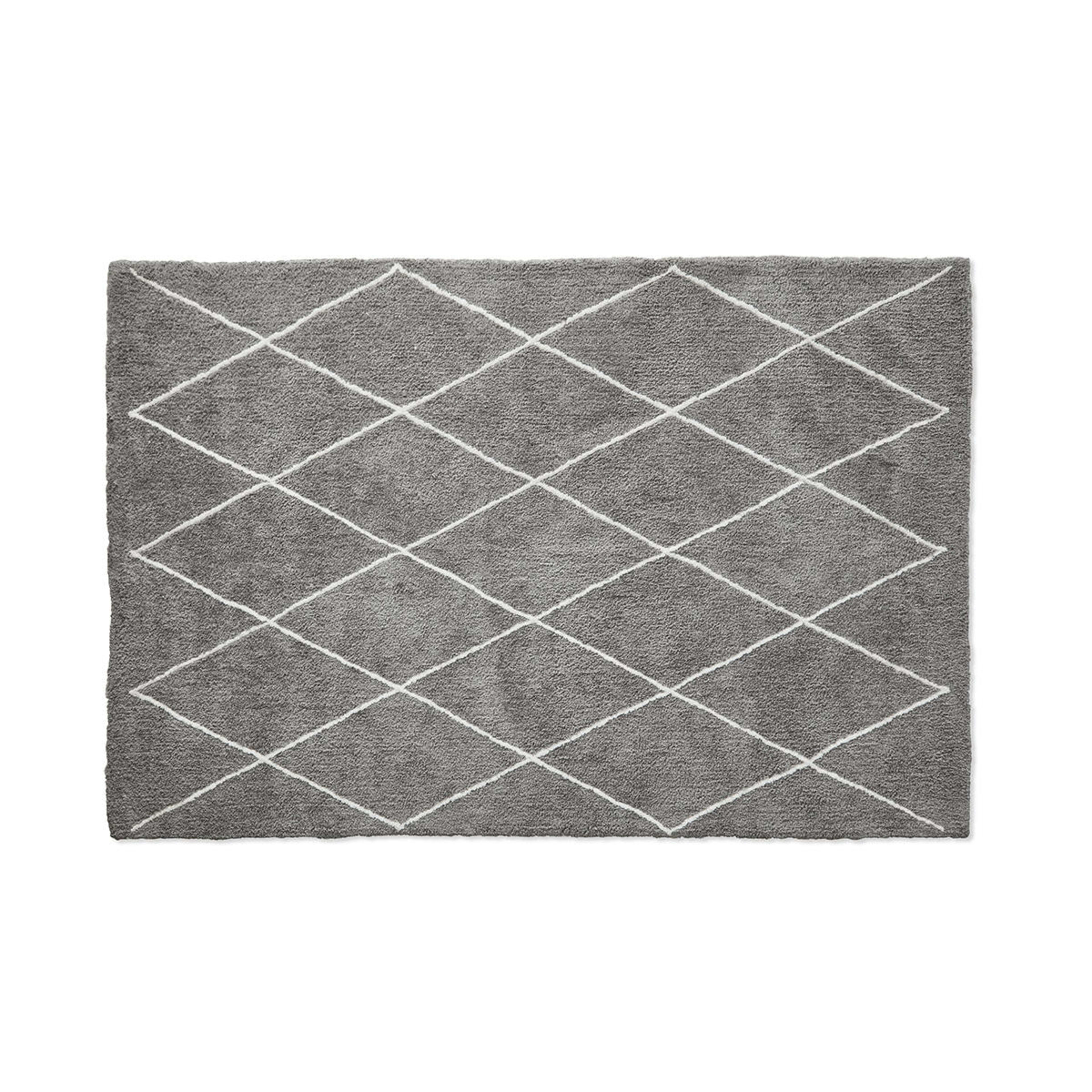 Trellis Rug Grey, Extra Large 270cm x 180cm Kmart