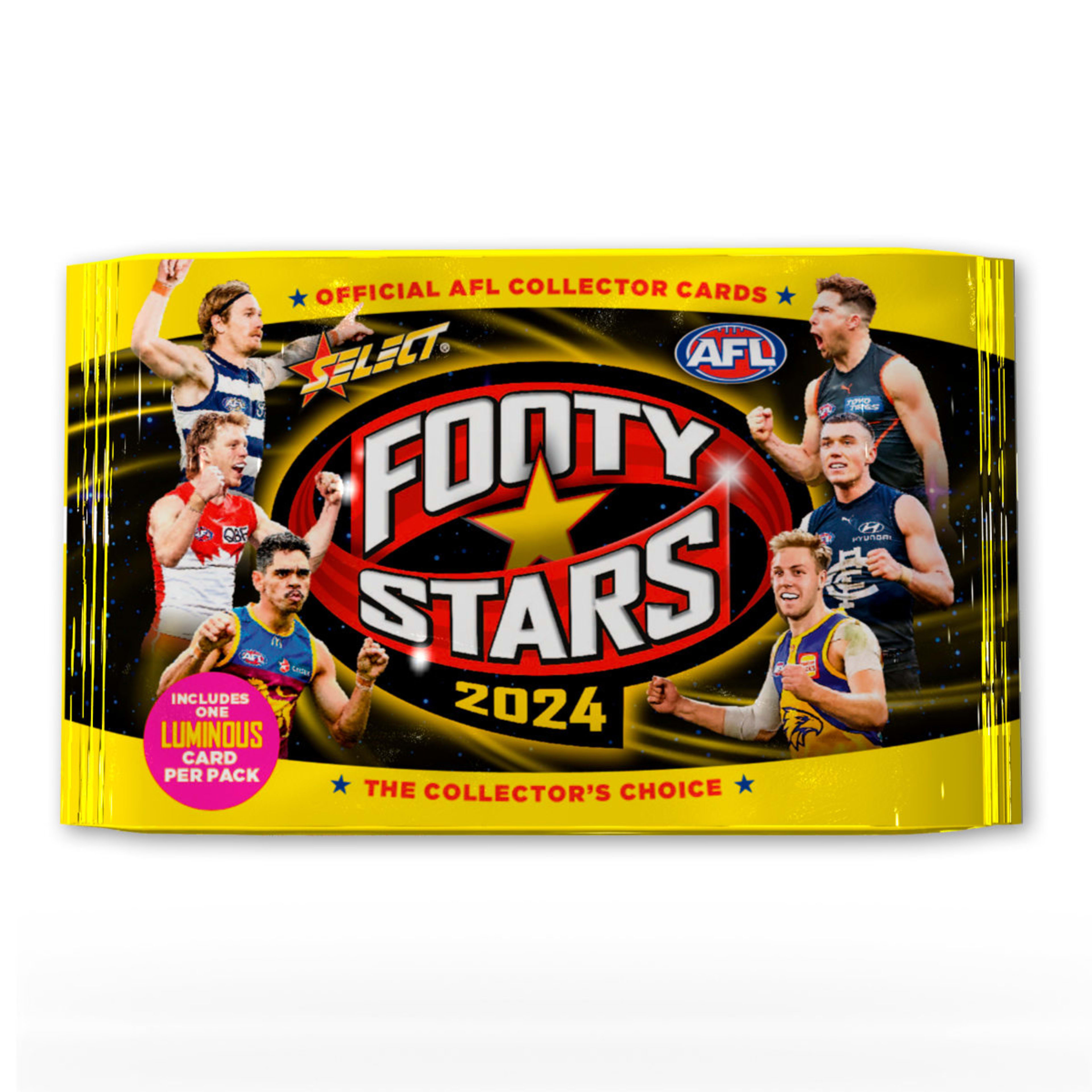 1 Official Select AFL Footy Stars 2024 Collector Cards