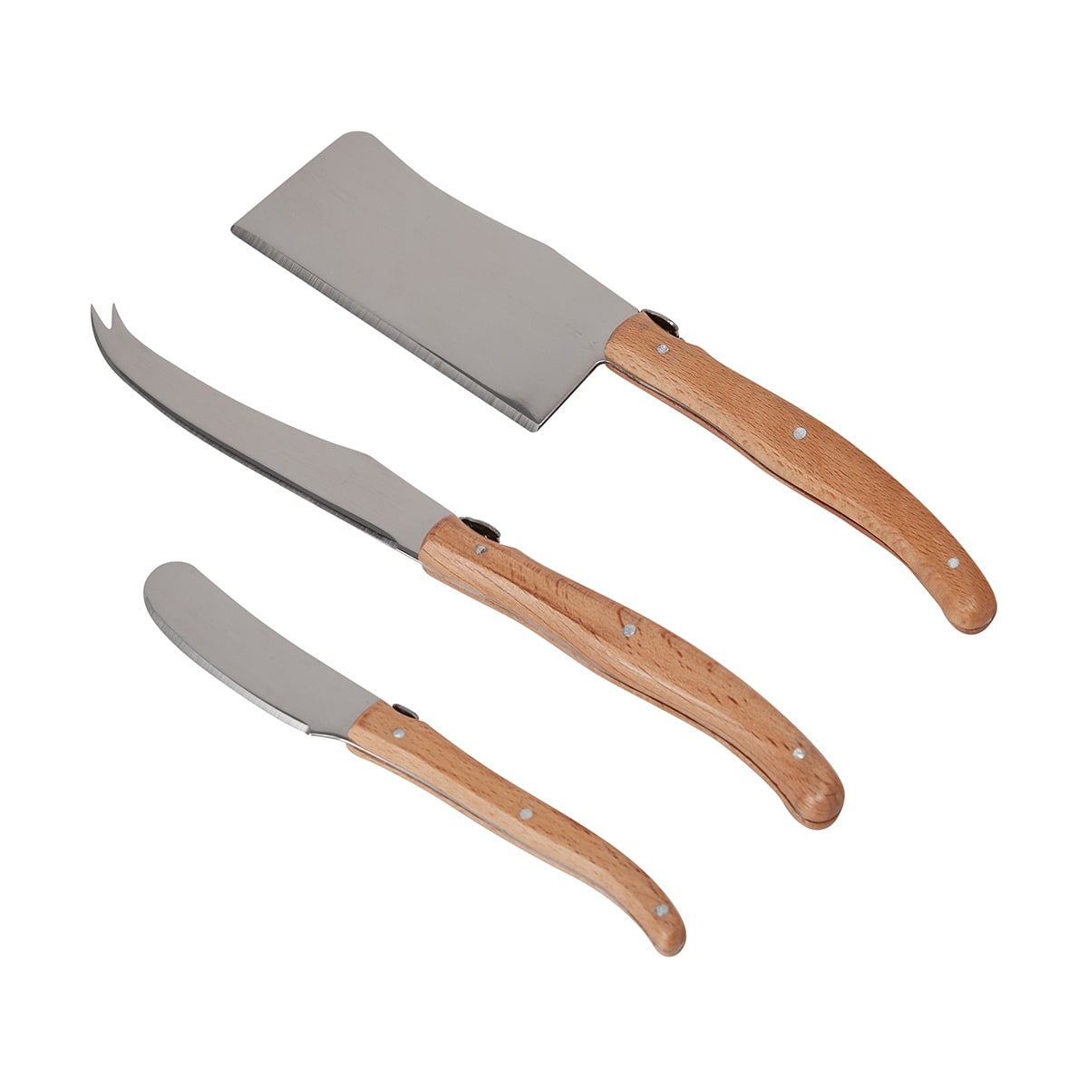 3 Pack Heritage Cheese Knives Kmart