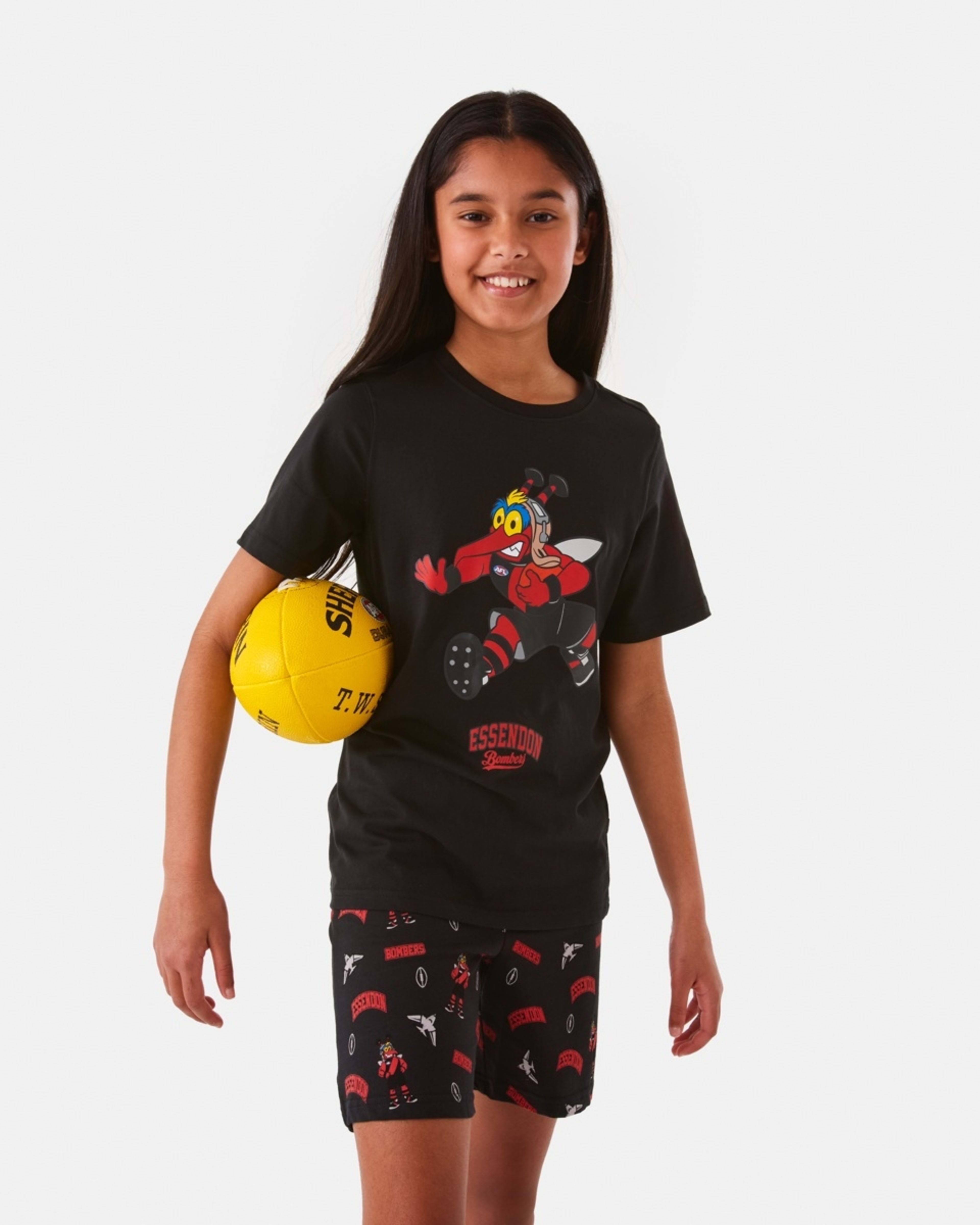 4 Active Kids AFL Pyjama Set Essendon, 4 of 10