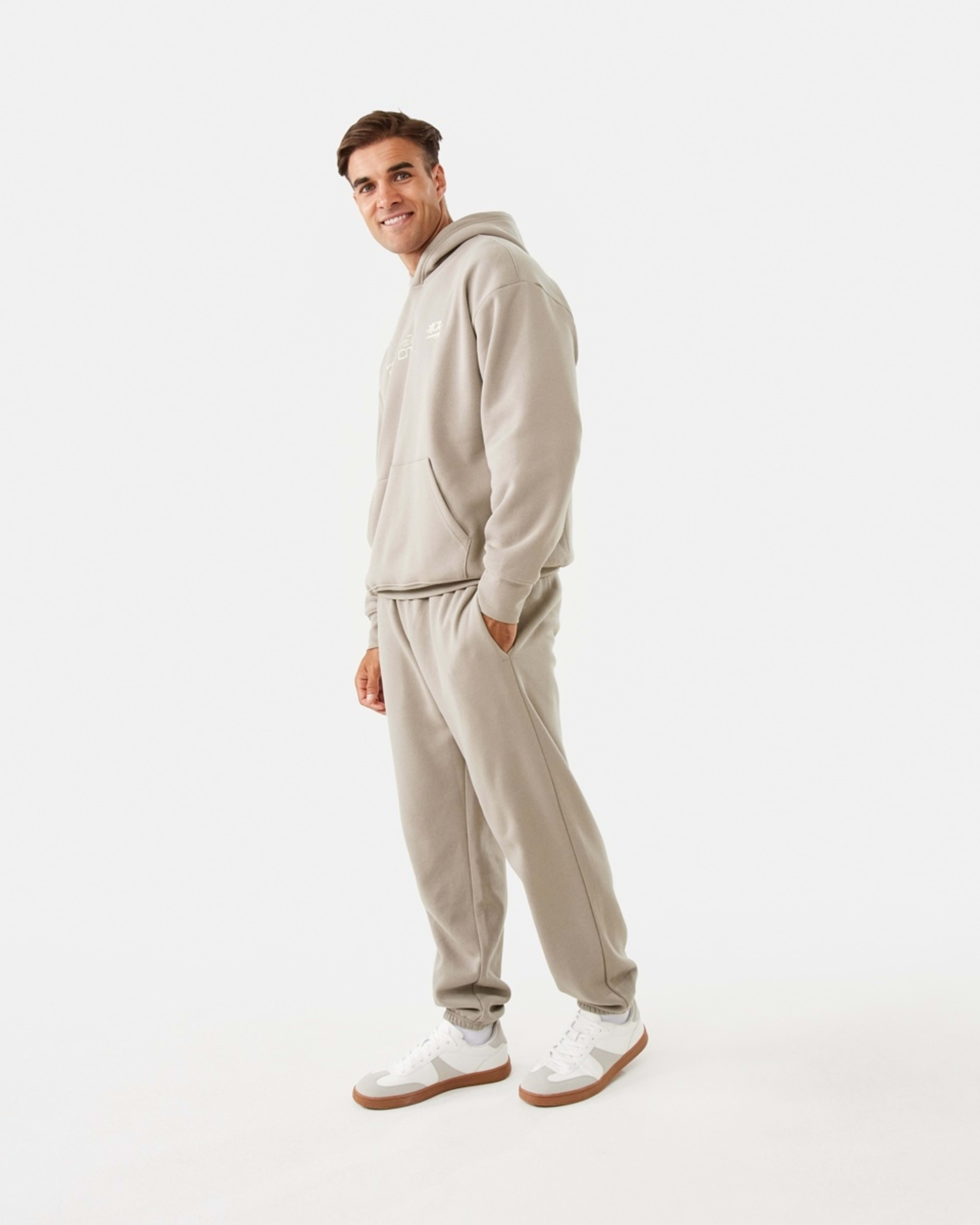 3 Loose Fit Trackpants Brn Latte, 3 of 7