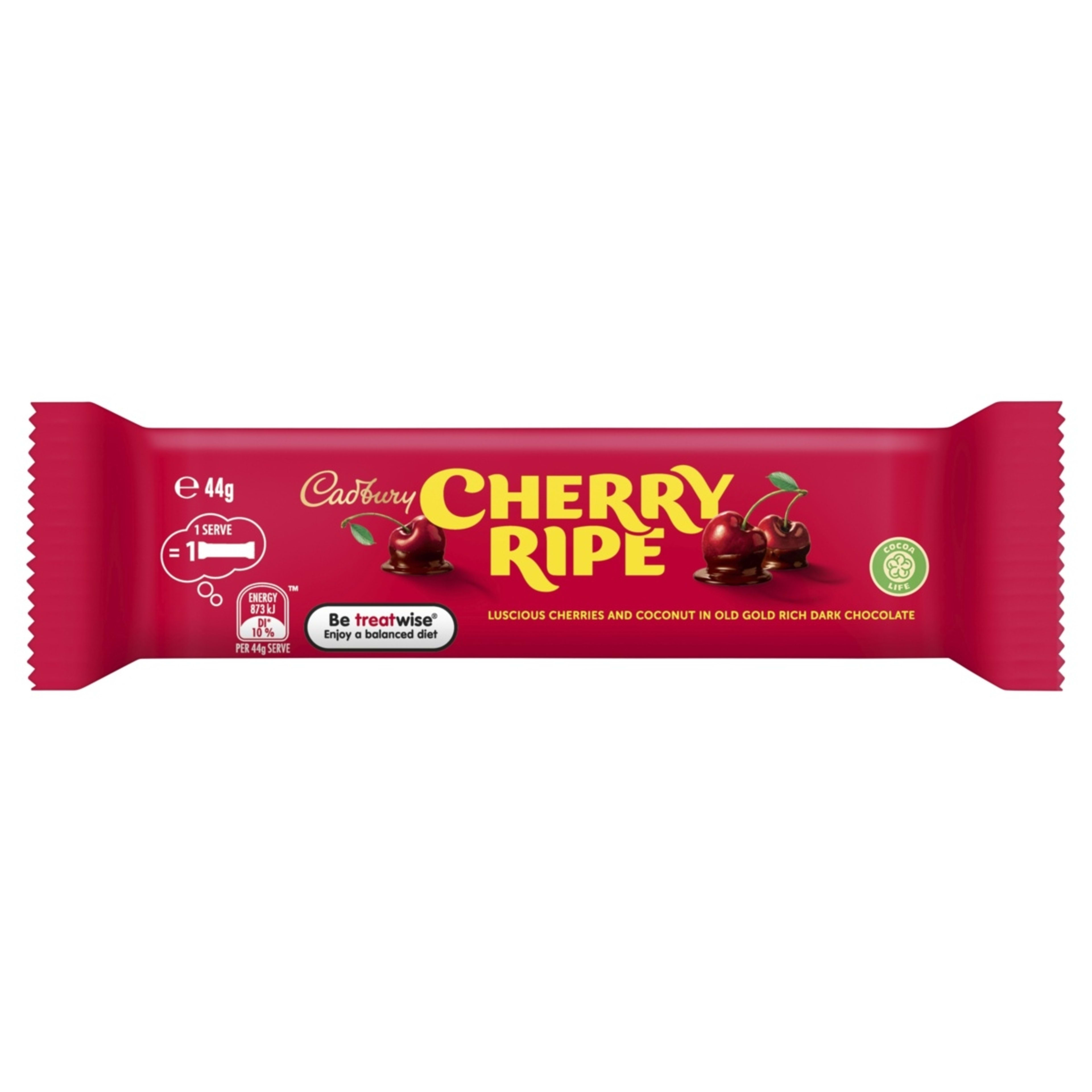 1 Cadbury Cherry Ripe Bar 44g