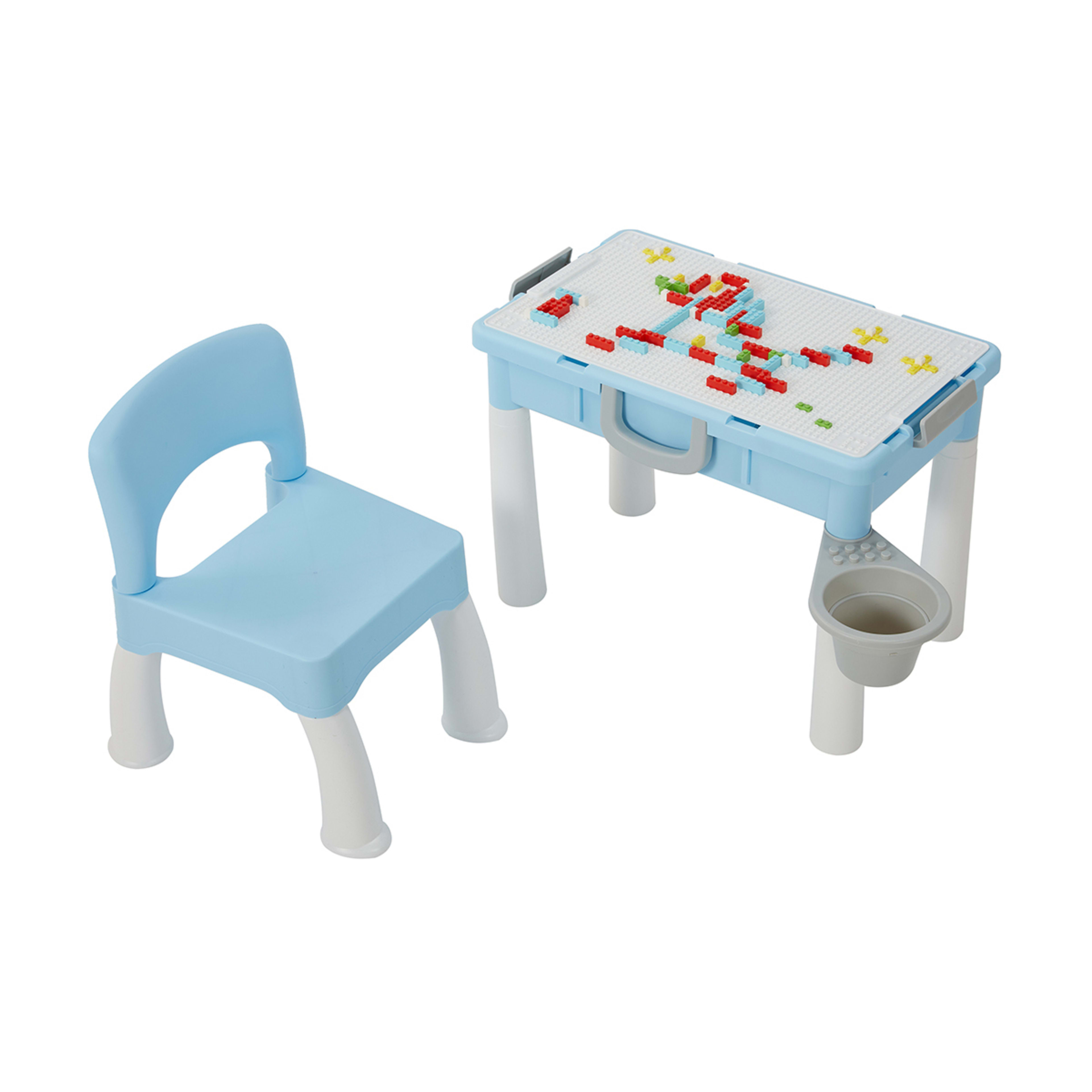 161 Piece Construction Activity Table Kmart